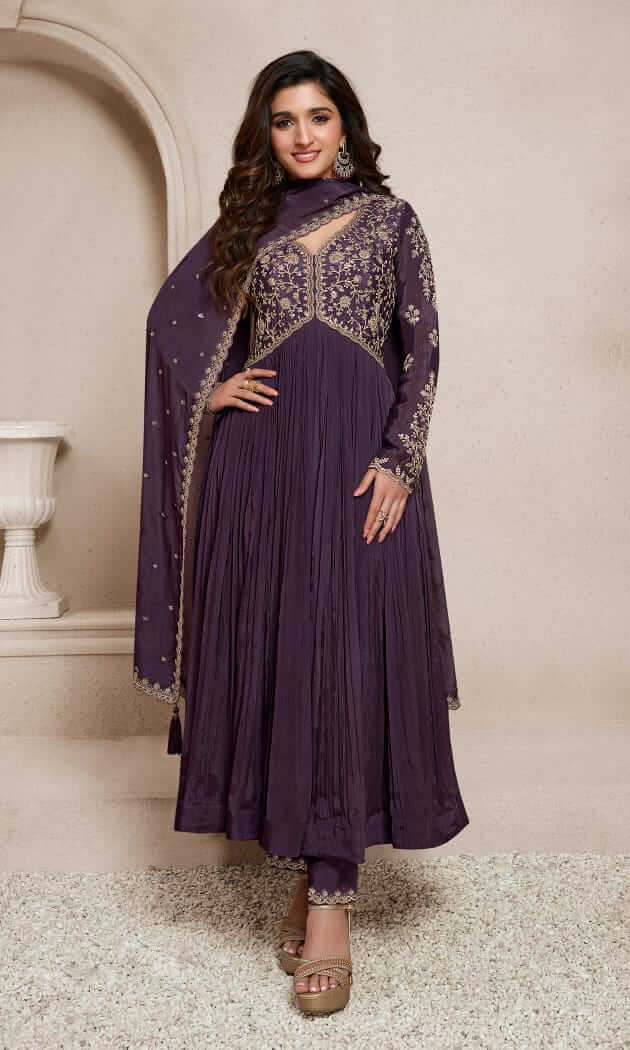 Kuleesh By Vinay Sabina Designer Wedding Party Salwar Suits collection 3