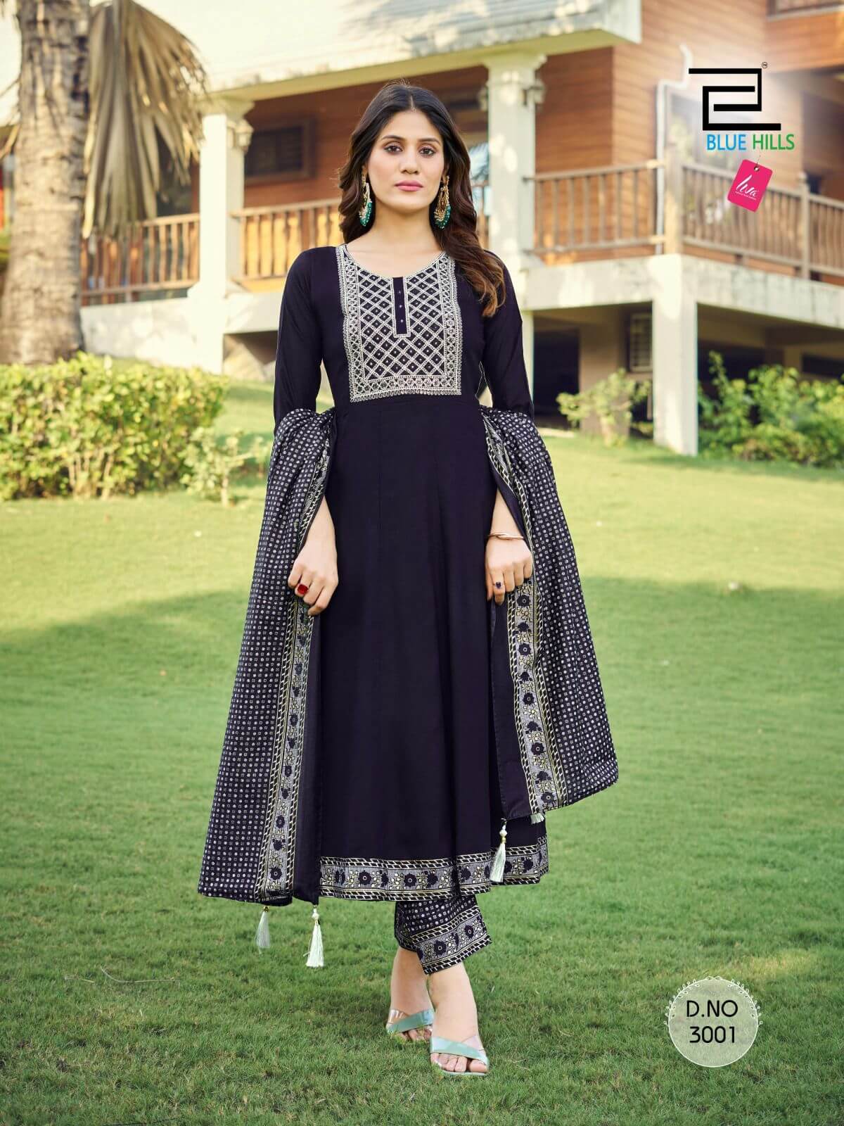 Blue Hills Kurti Jailer Vol 3 Churidar Salwar Suits catalog collection 2