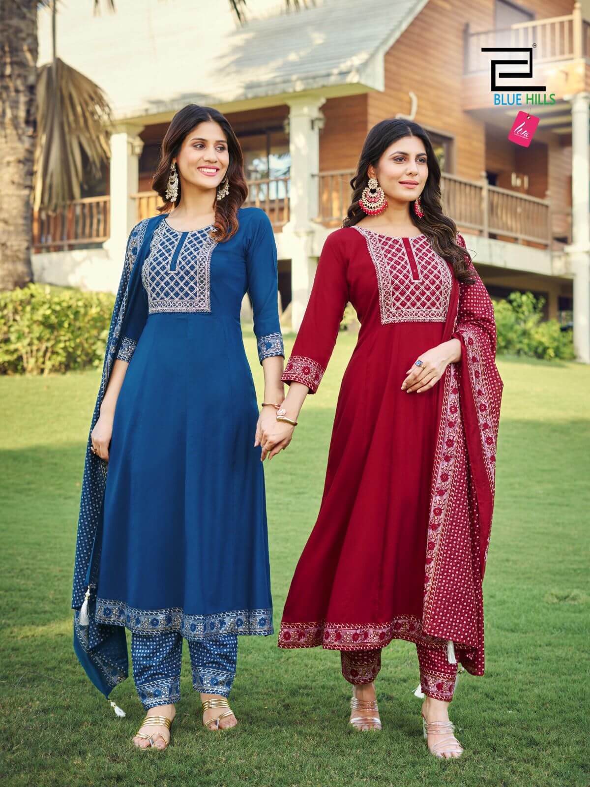 Blue Hills Kurti Jailer Vol 3 Churidar Salwar Suits catalog collection 4