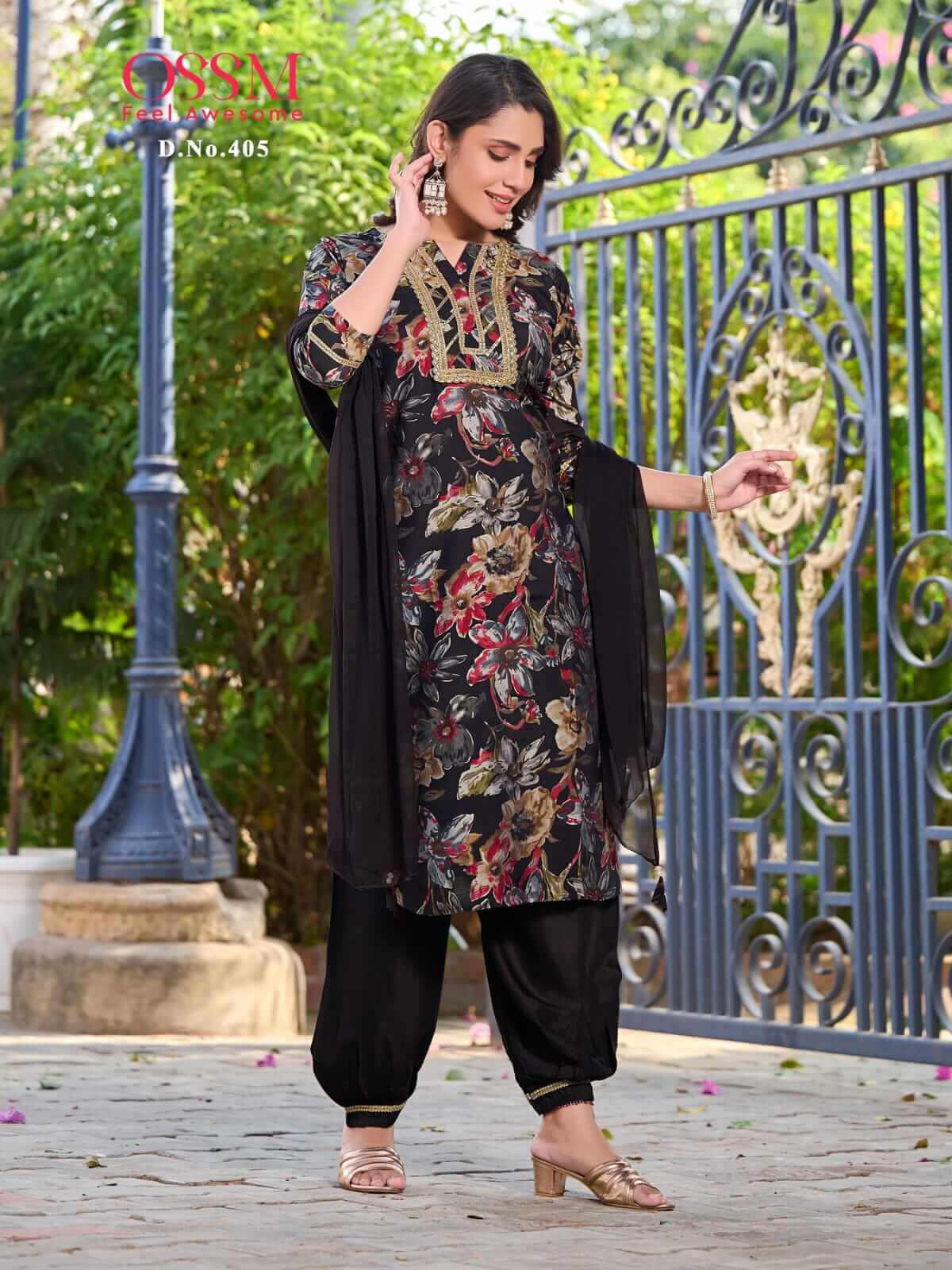 Ossm Afghani Vol 4 Printed Salwar Kameez Catalog collection 5