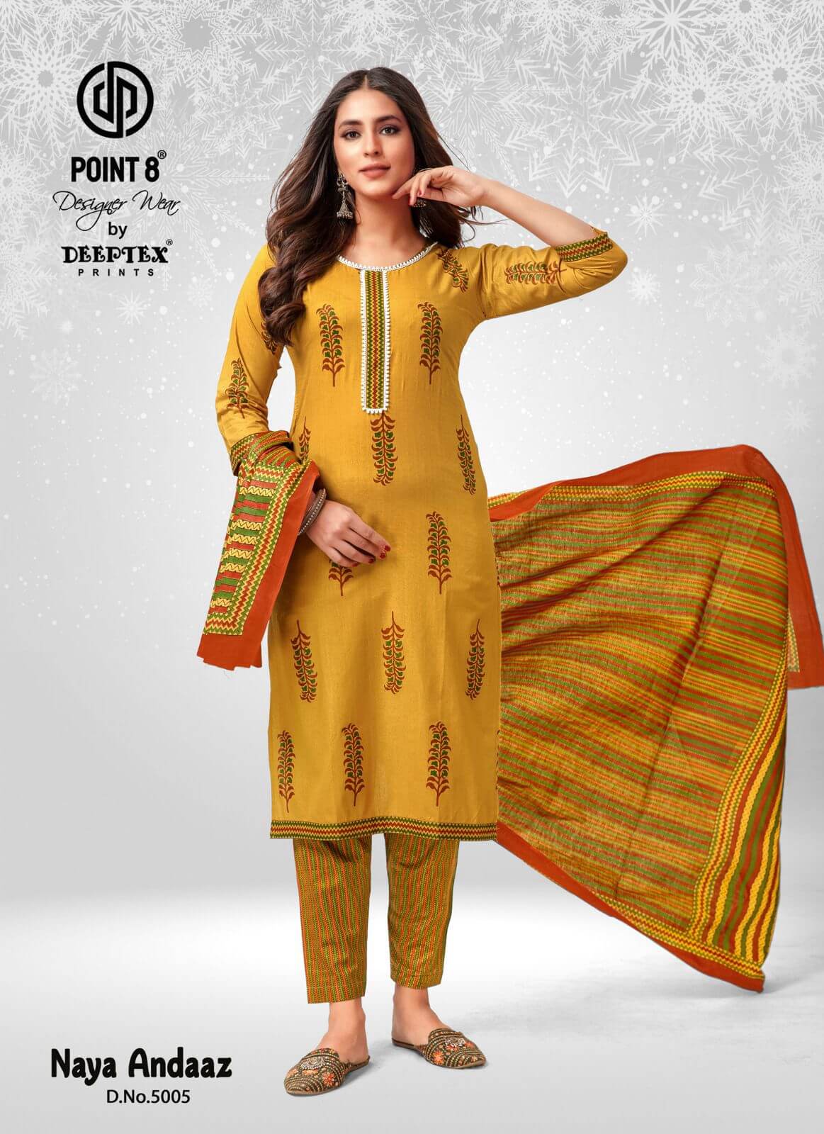 Deeptex Point 8 Naya Andaaz vol 5 Cotton Salwar Kameez collection 2