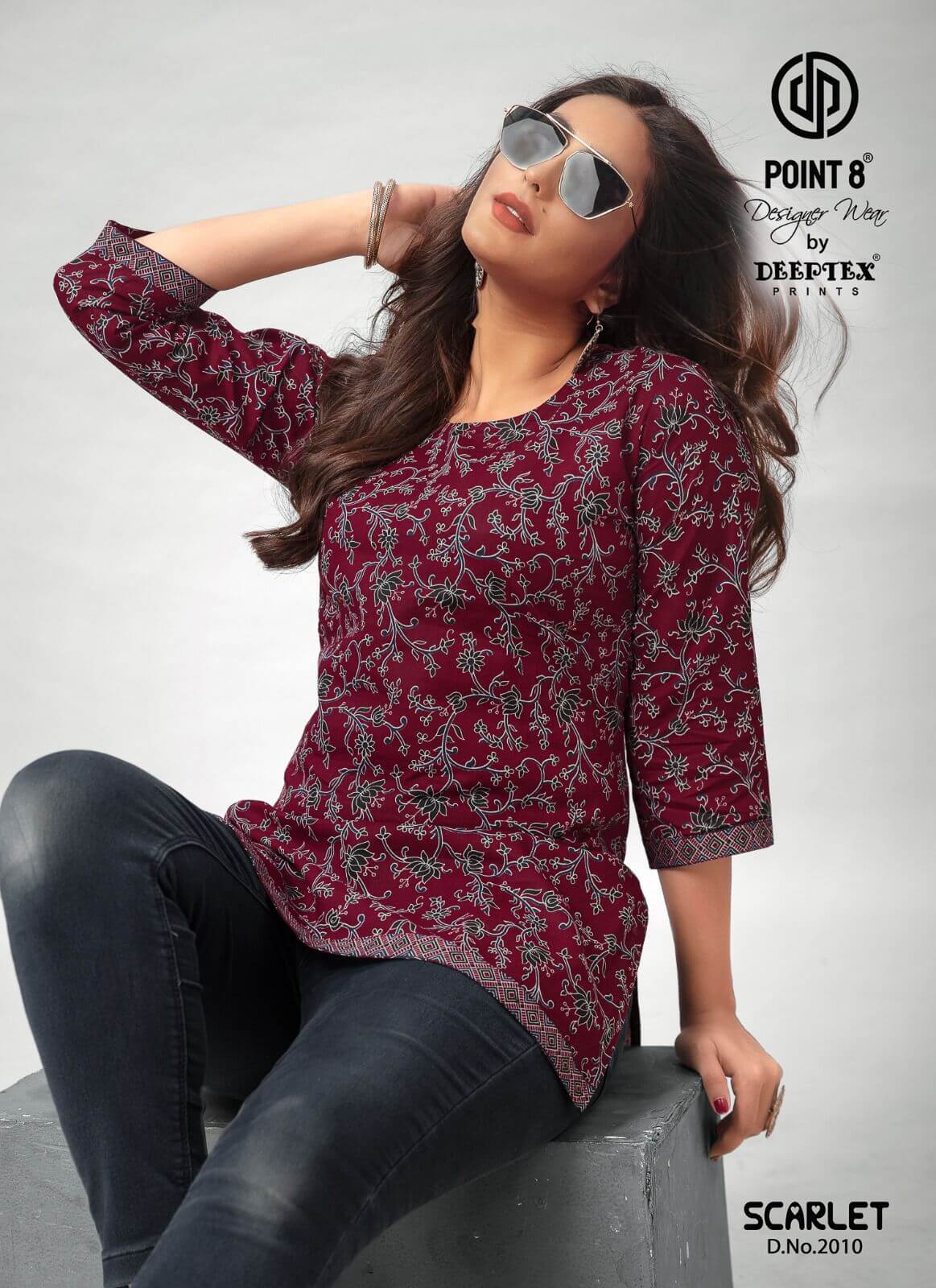 Deeptex Point 8 Scarlet vol 2 Ladies Tops Catalog collection 1