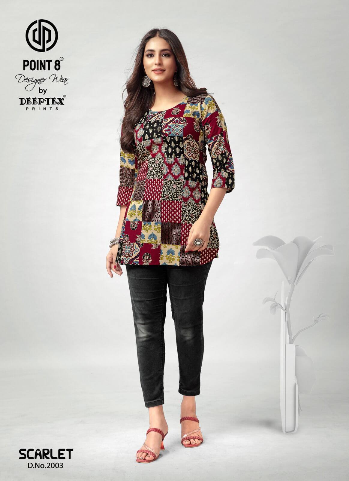 Deeptex Point 8 Scarlet vol 2 Ladies Tops Catalog collection 9