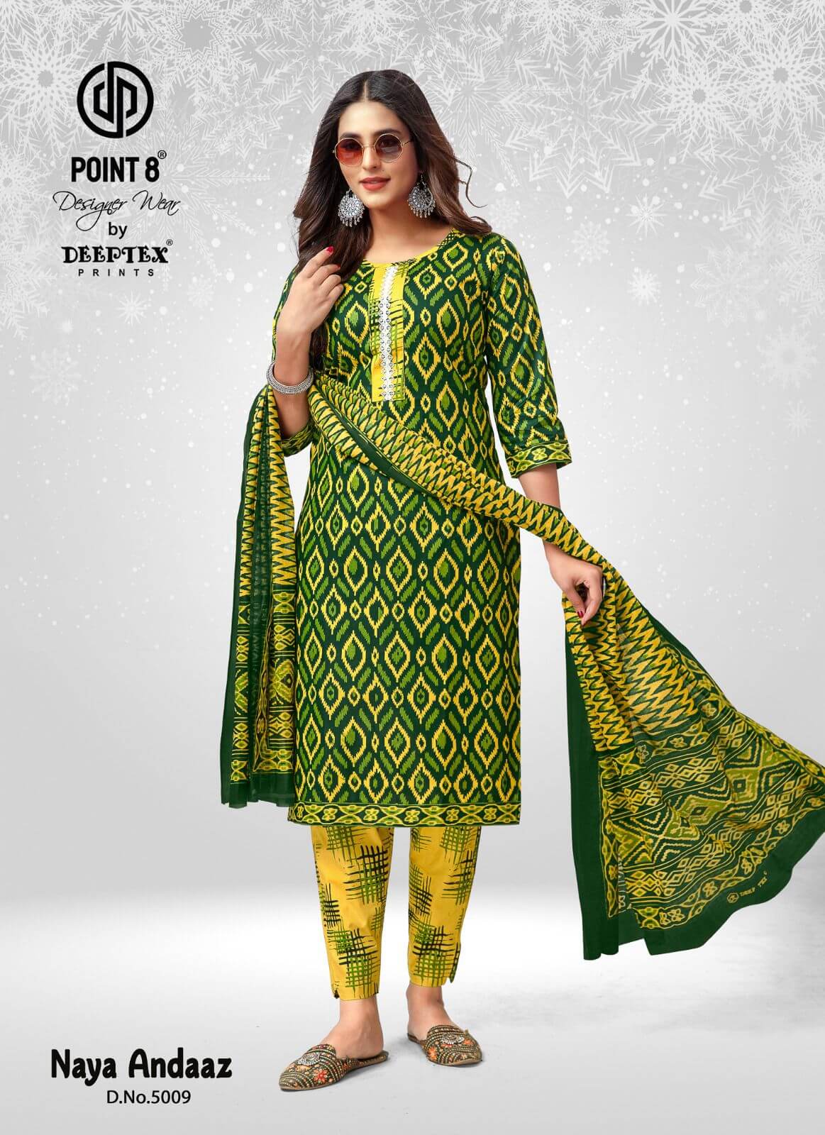 Deeptex Point 8 Naya Andaaz vol 5 Cotton Salwar Kameez collection 4