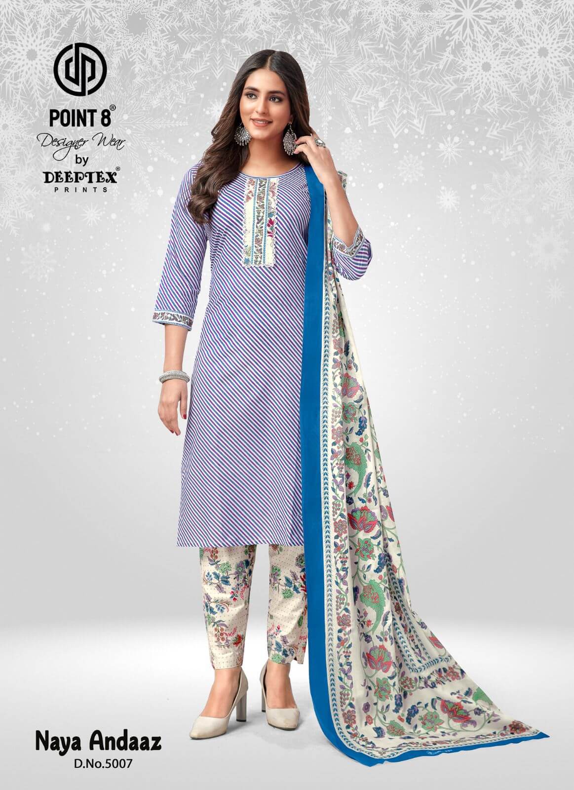 Deeptex Point 8 Naya Andaaz vol 5 Cotton Salwar Kameez collection 3