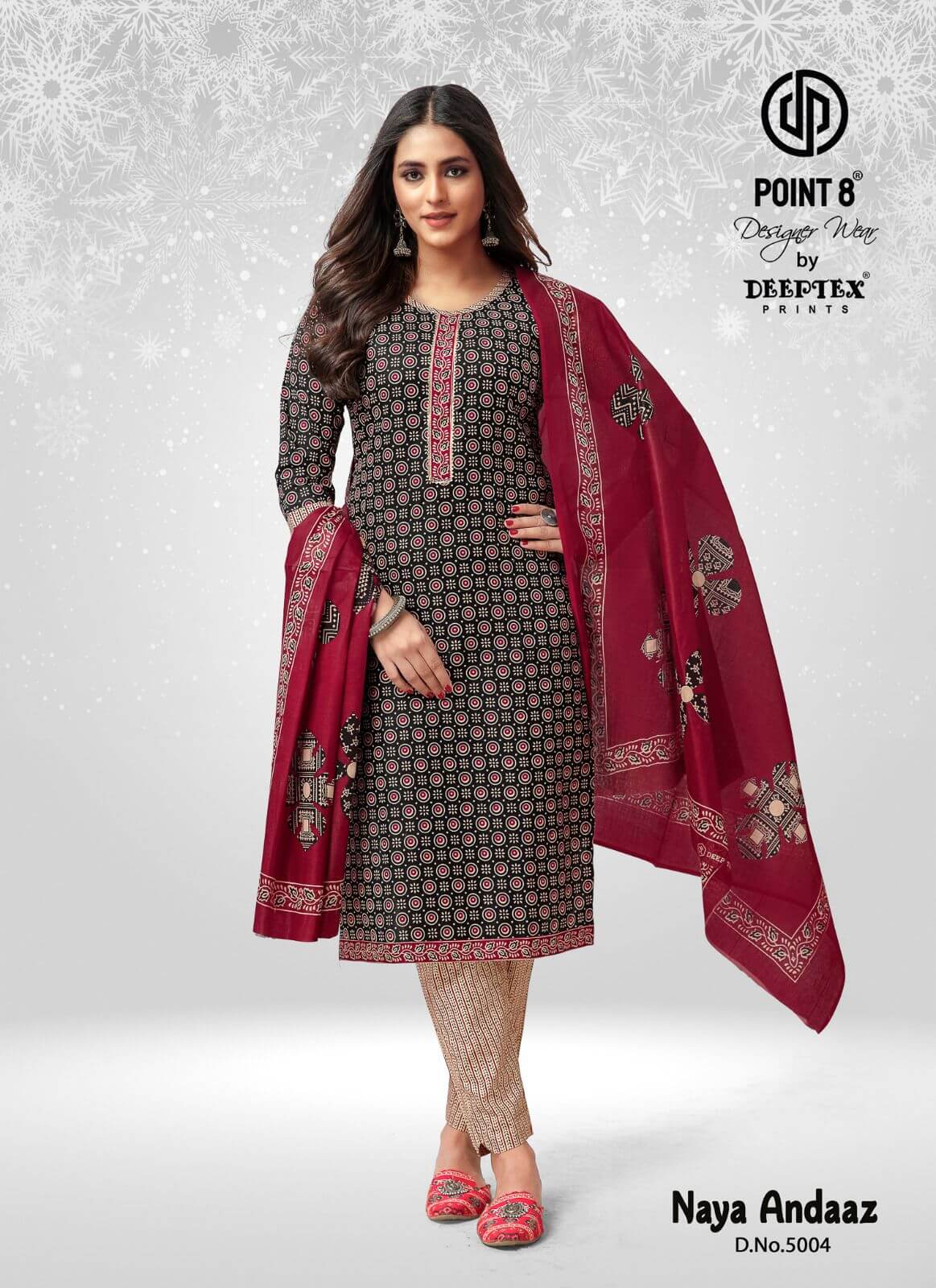 Deeptex Point 8 Naya Andaaz vol 5 Cotton Salwar Kameez collection 6