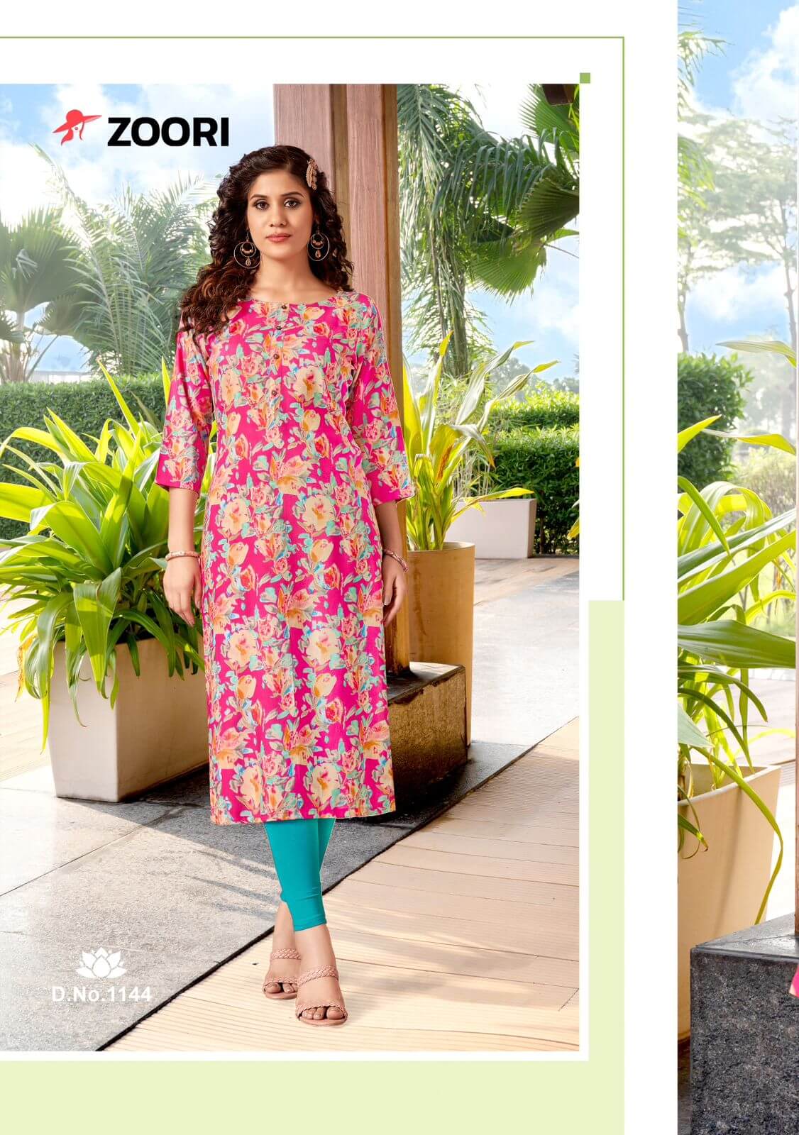 Zoori Akshara Vol 24 Printed Kurti Catalog at Wholesale rate collection 2