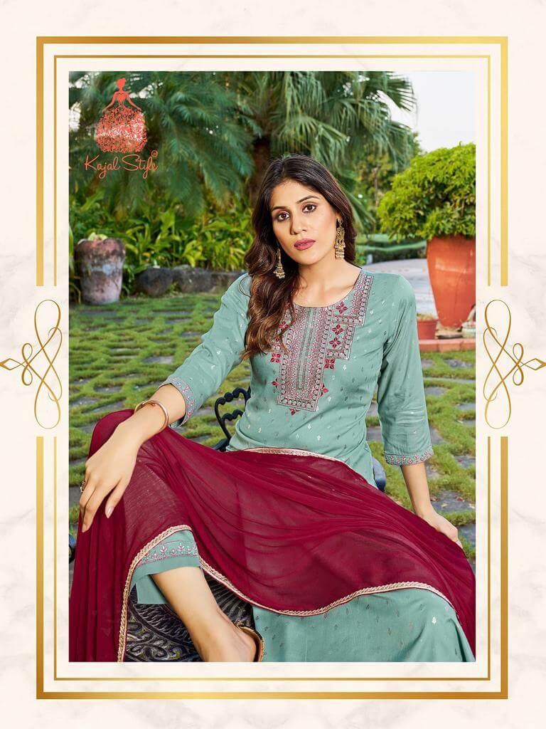 Kajal Style Rangrez Vol 1 Printed Salwar Kameez Catalog collection 4