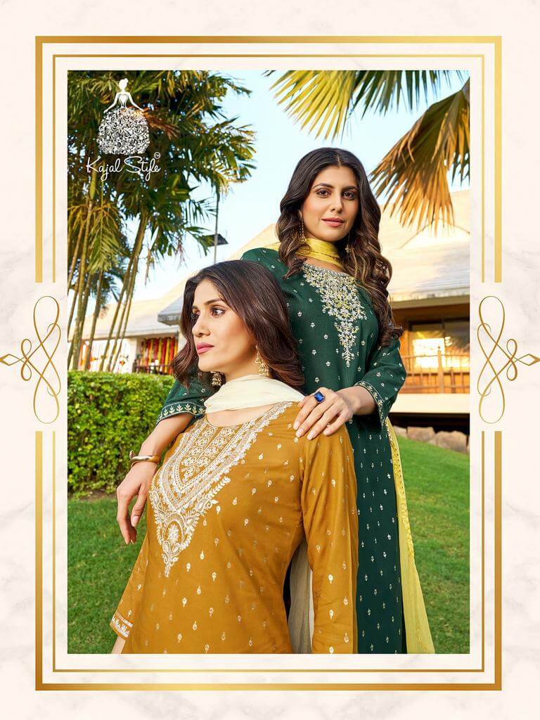 Kajal Style Rangrez Vol 1 Printed Salwar Kameez Catalog collection 6