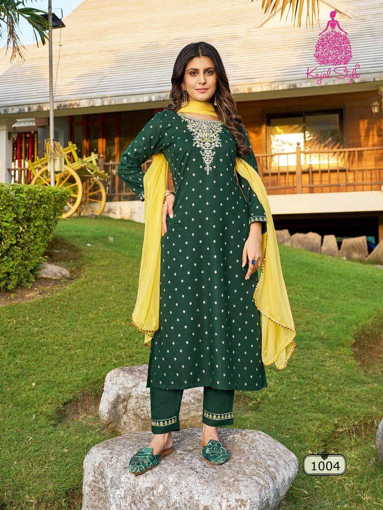 Kajal Style Rangrez Vol 1 Printed Salwar Kameez Catalog collection 10