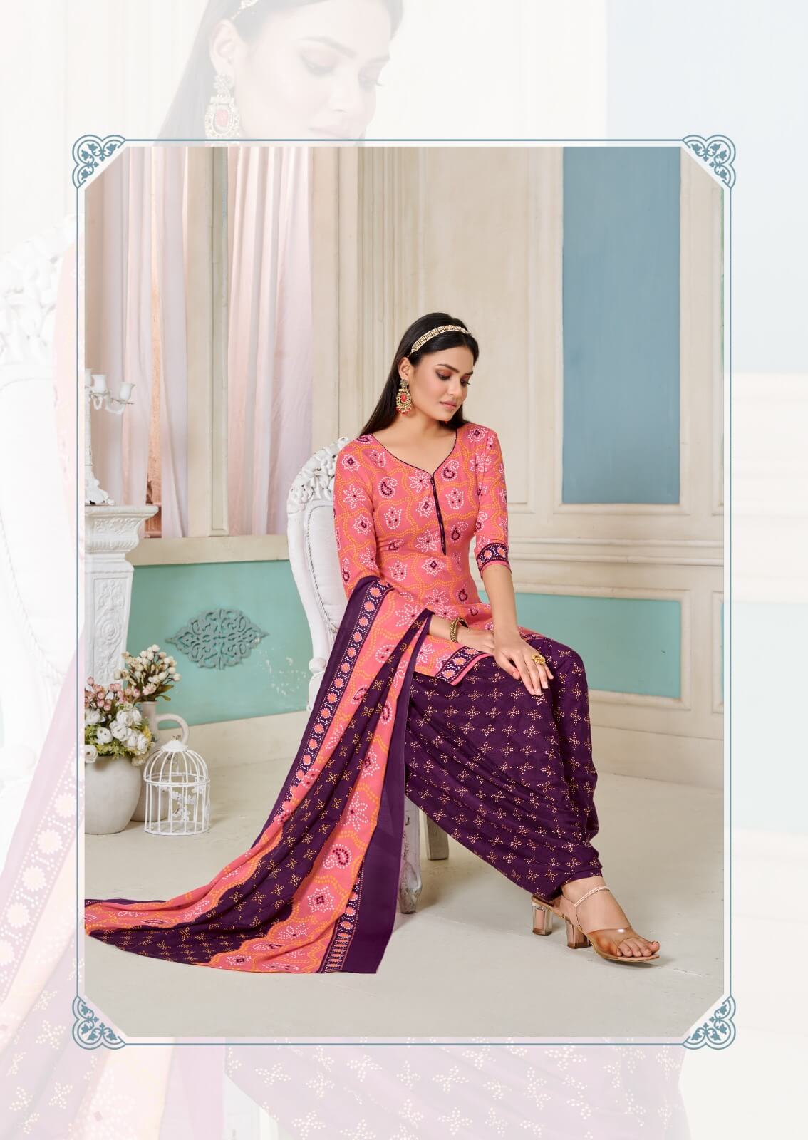 Skt Suits Vintage Unstitched Dress Materials Catalog collection 9