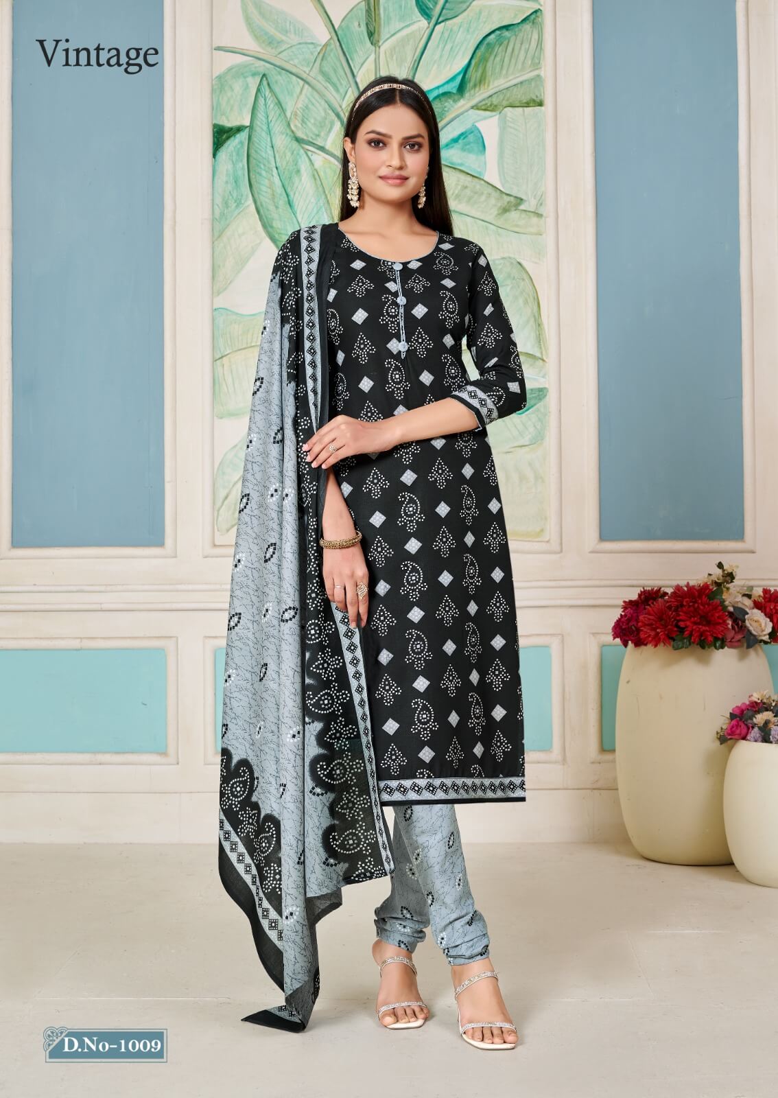 Skt Suits Vintage Unstitched Dress Materials Catalog collection 8