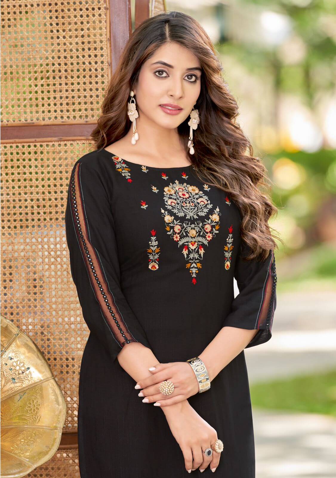 Wooglee Fashion Barbella vol 11 Rayon Kurti Catalog collection 9