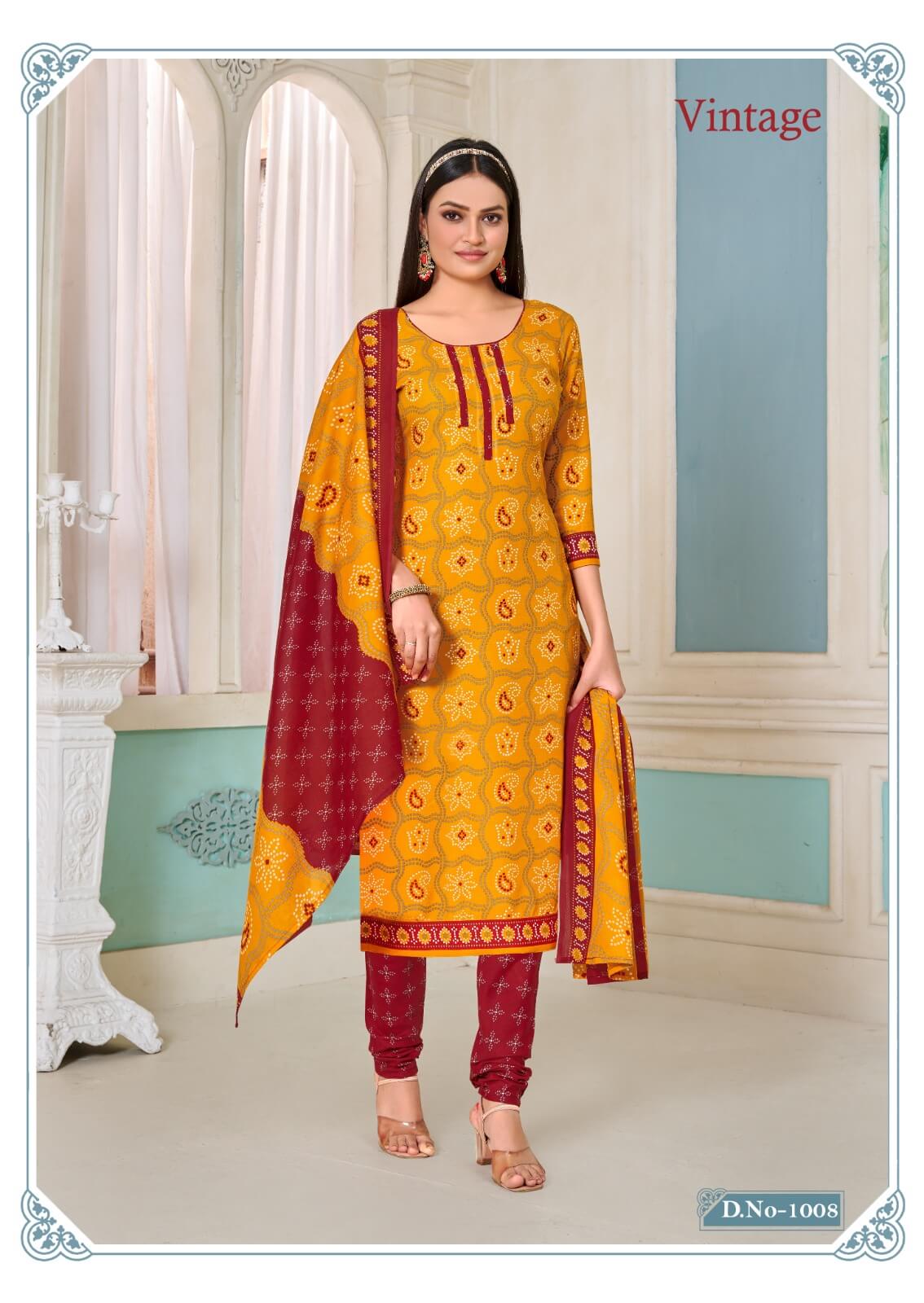 Skt Suits Vintage Unstitched Dress Materials Catalog collection 3