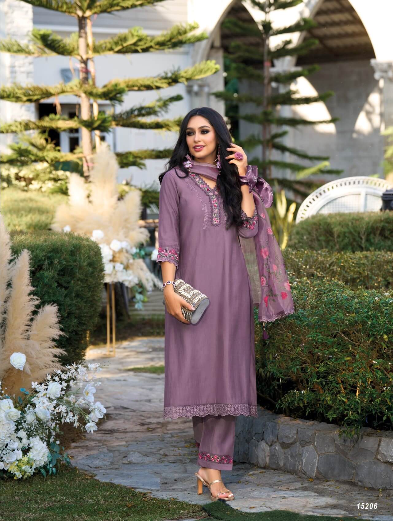 Lily Lali Malvika Embroidery Salwar Kameez collection 10