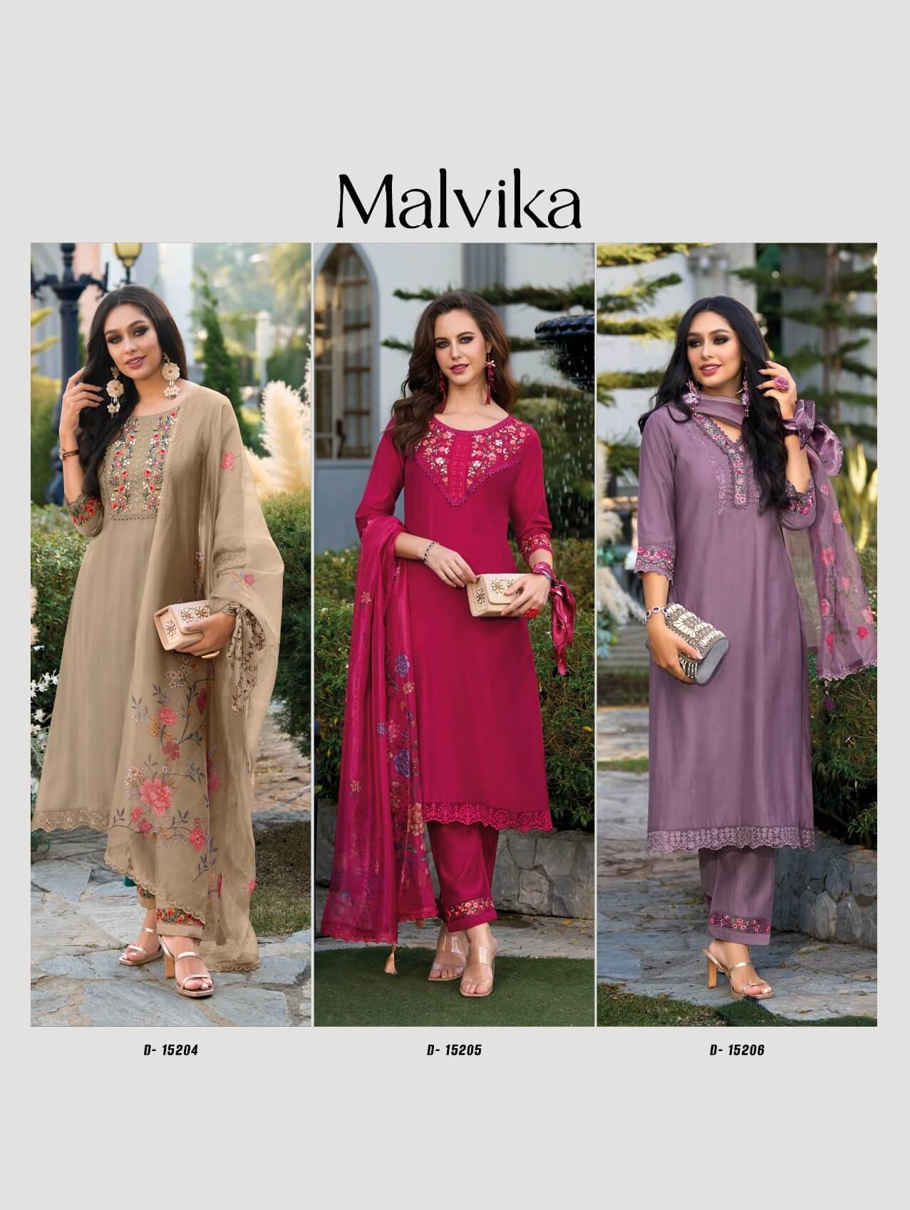 Lily Lali Malvika Embroidery Salwar Kameez collection 14