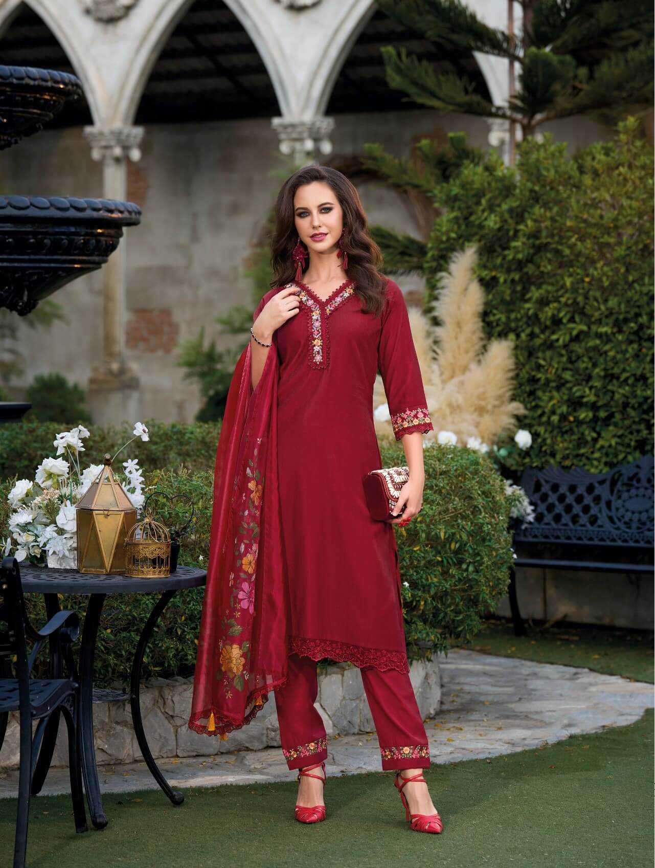 Lily Lali Malvika Embroidery Salwar Kameez collection 9