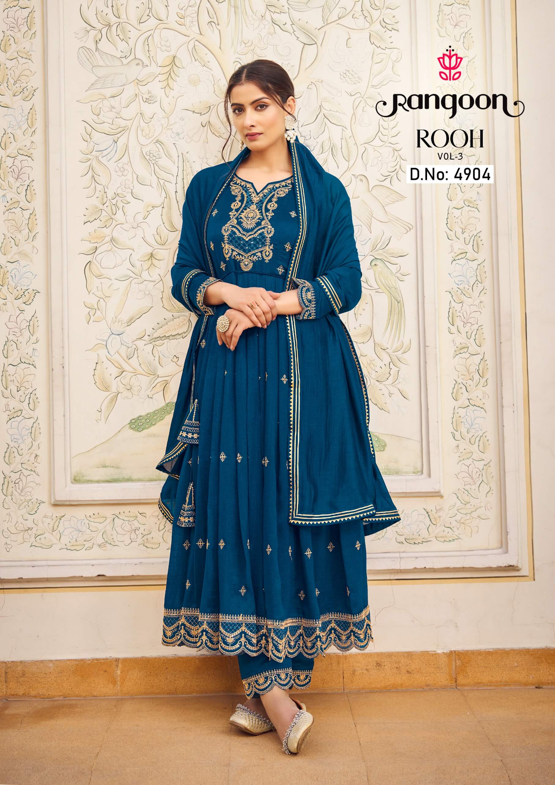 Rangoon Rooh Vol 3 Designer Wedding Party Salwar Suits Catalog collection 2