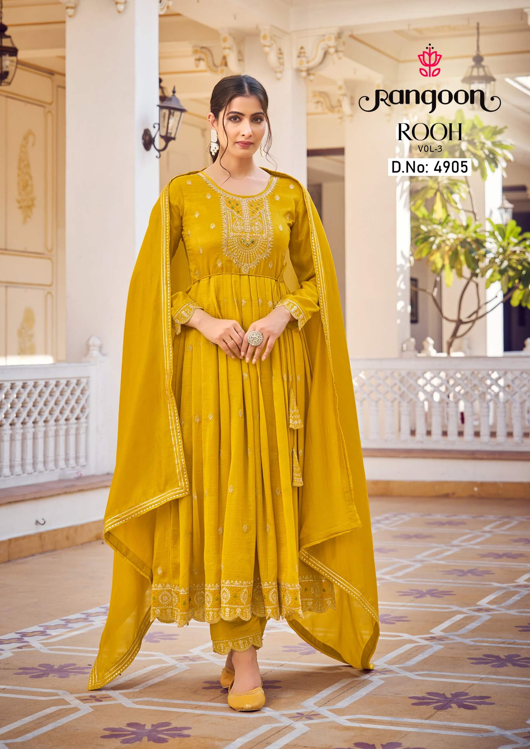 Rangoon Rooh Vol 3 Designer Wedding Party Salwar Suits Catalog collection 6