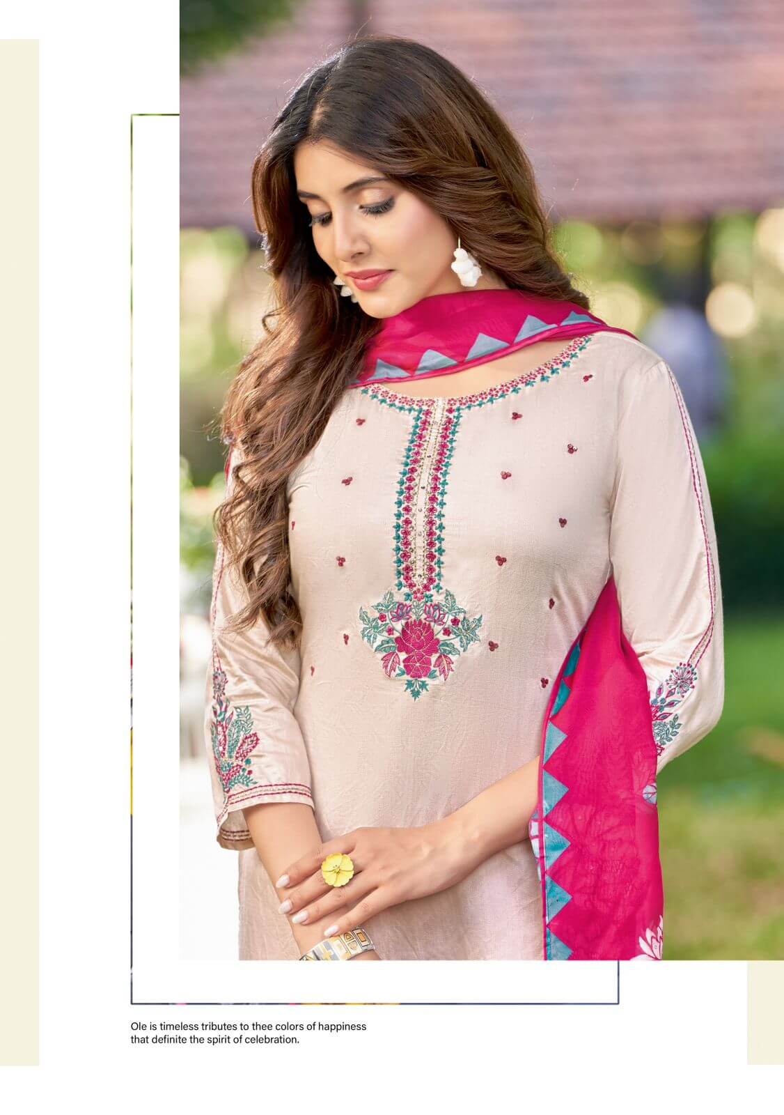 Wooglee Fashion Kamakshi Embroidery Salwar Kameez Catalog collection 8