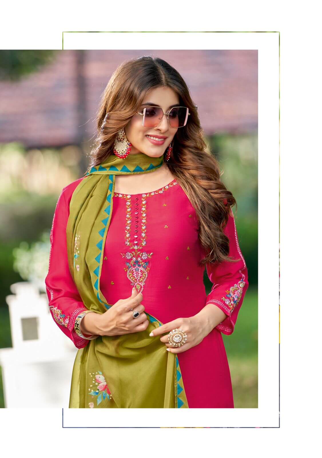 Wooglee Fashion Kamakshi Embroidery Salwar Kameez Catalog collection 2