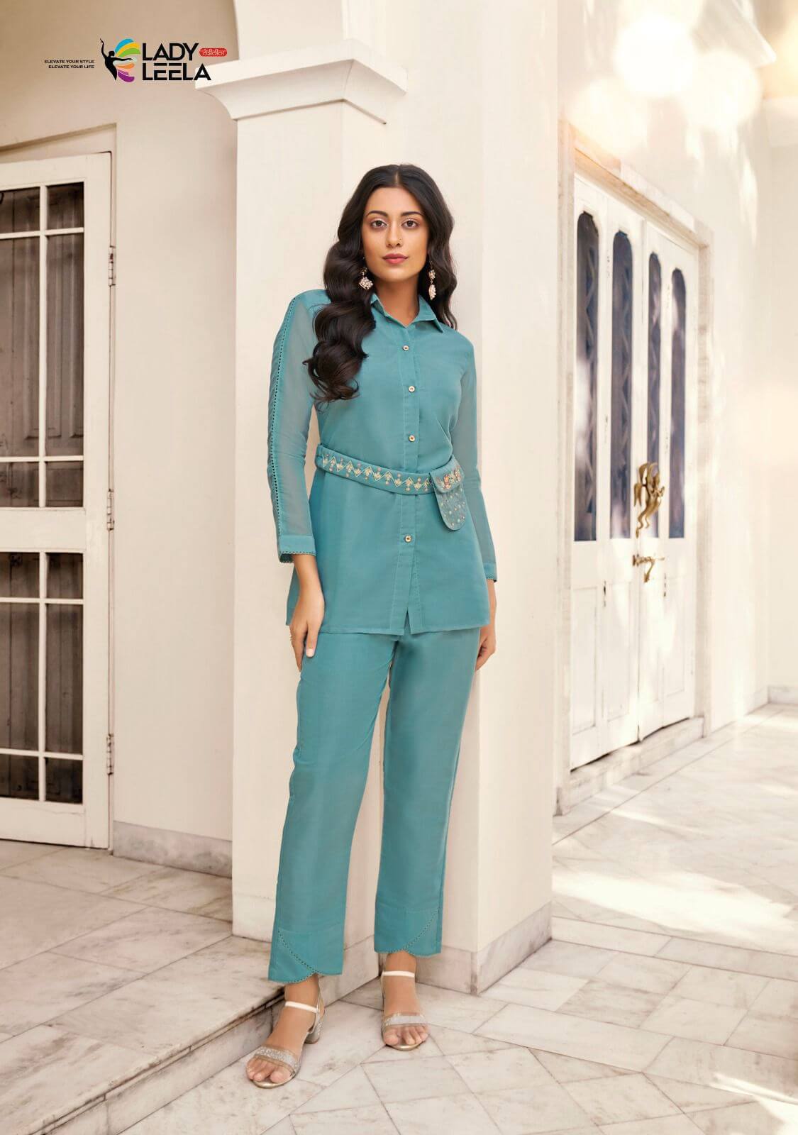 Lady Leela Marbles Vol 4 Premium Co Ord Set Catalog collection 5