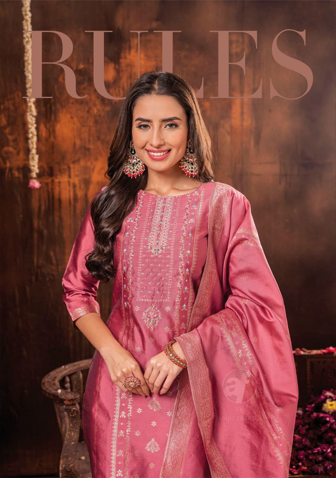 Anju Fabrics Silk Affairs 2 Designer Wedding Party Salwar Suits collection 3