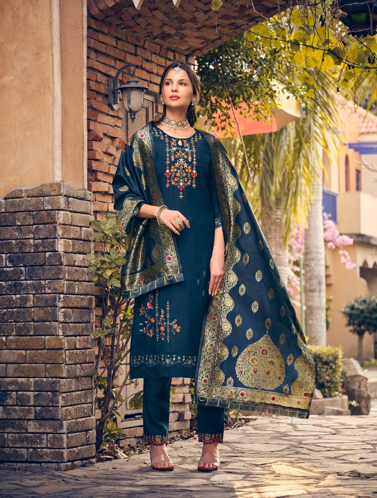 Lily And Lali Hasmeena Vol 2 Embroidery Salwar Kameez Catalog collection 2