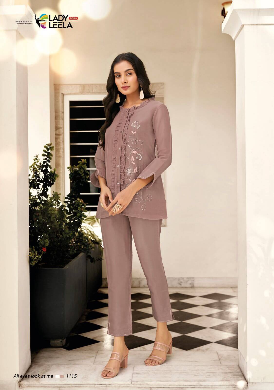 Lady Leela Marbles Vol 4 Premium Co Ord Set Catalog collection 8