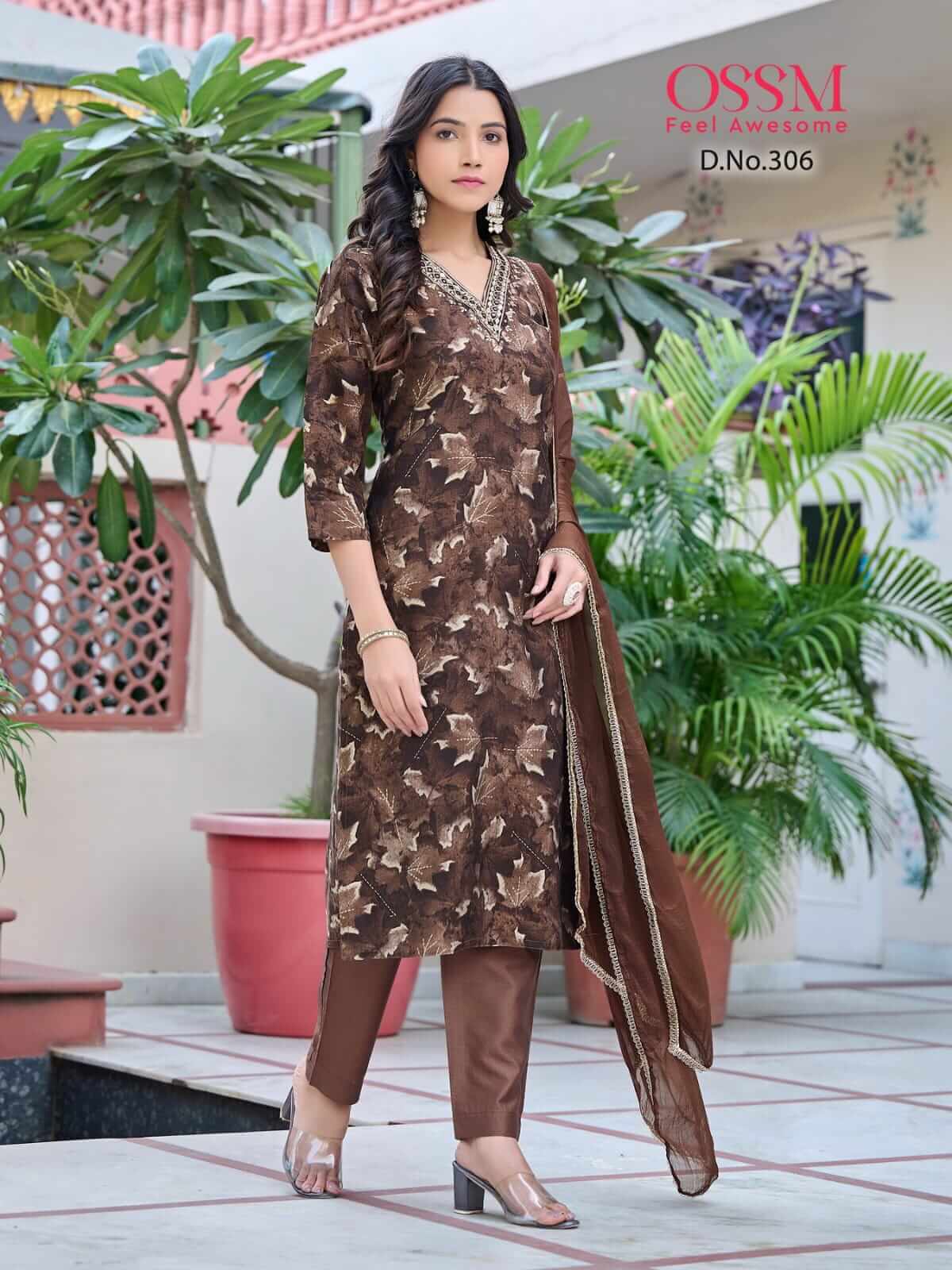 Ossm Muskan Vol 3 Printed Salwar Kameez Catalog collection 6