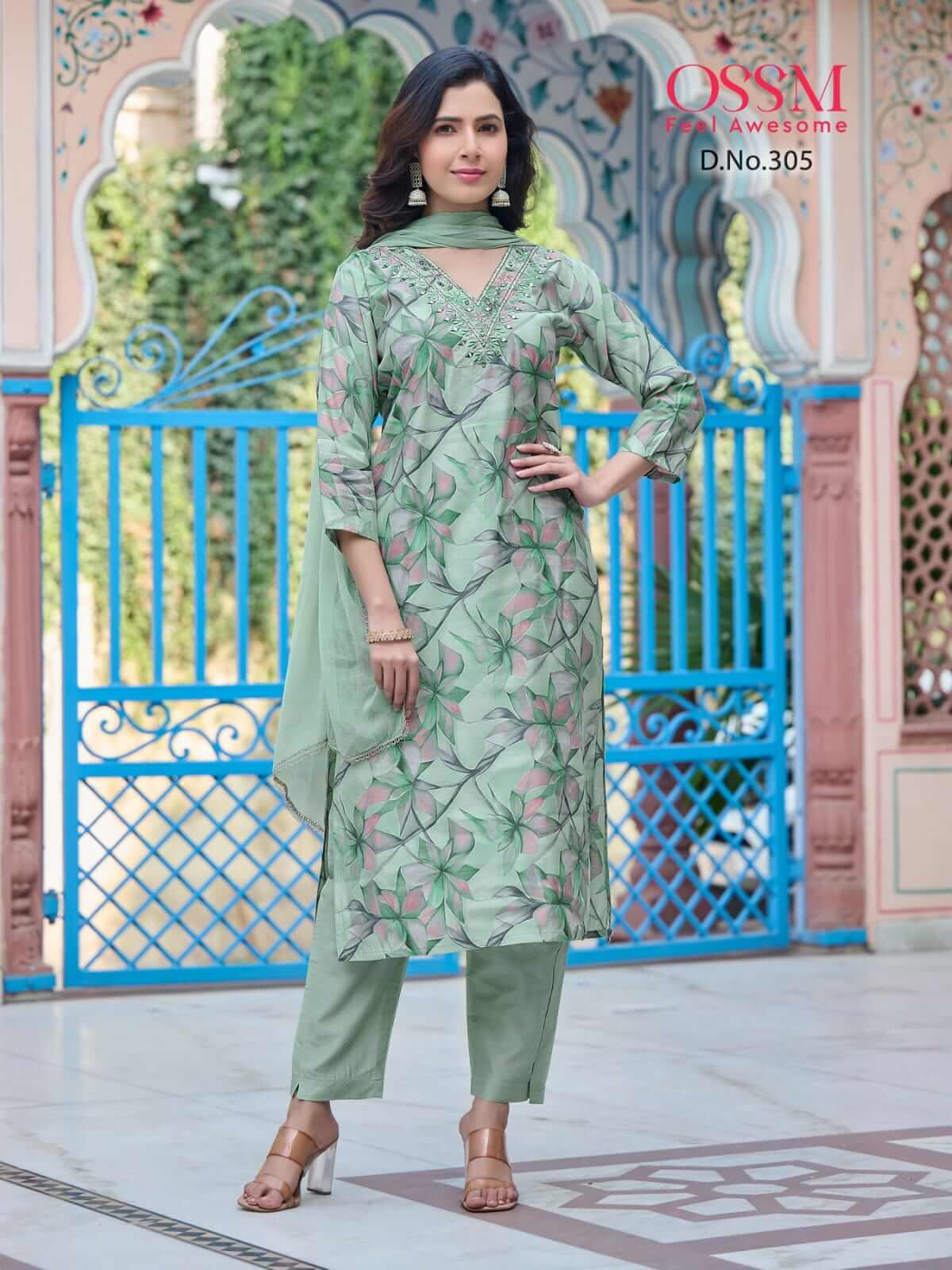 Ossm Muskan Vol 3 Printed Salwar Kameez Catalog collection 5