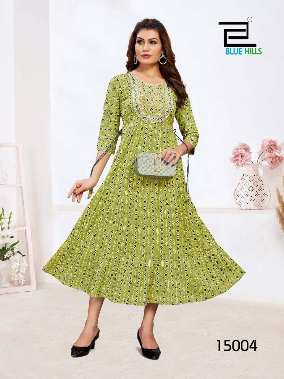 Blue Hills Sarfaraz Vol 15 Printed Gowns Catalog collection 3