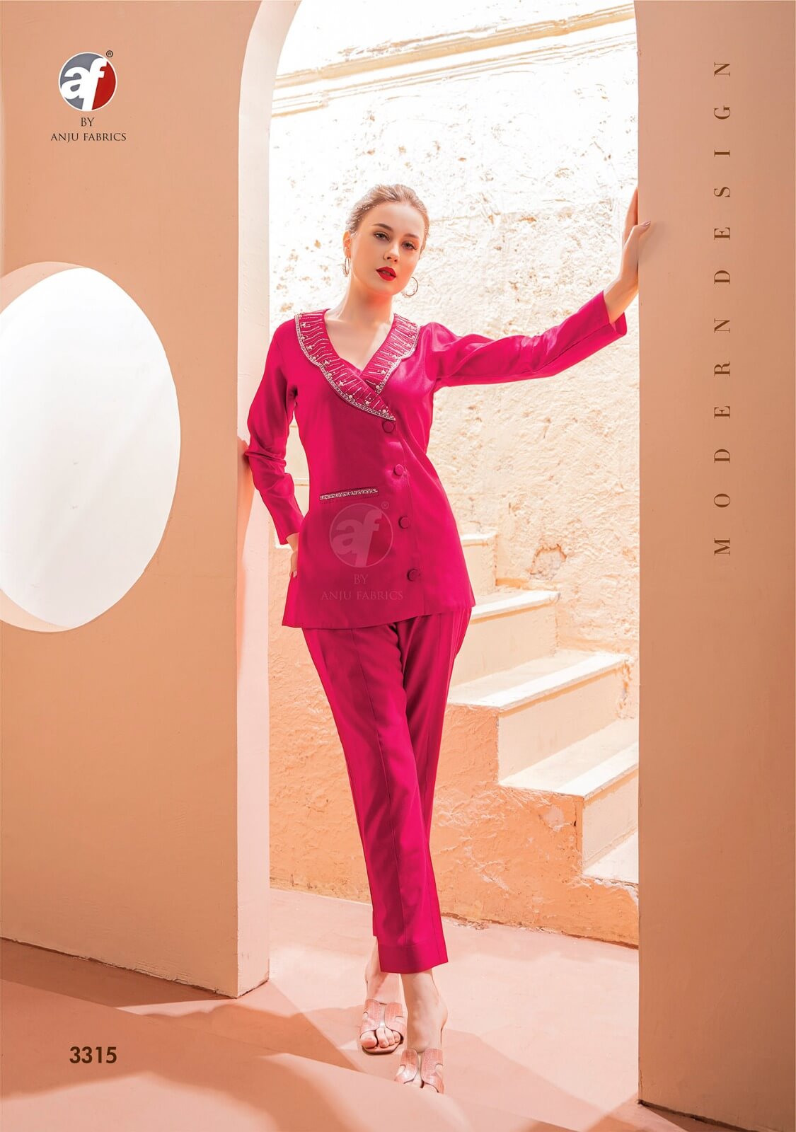 Anju Fabrics Showy Vol 2 Western Co Ord Set Catalog collection 4
