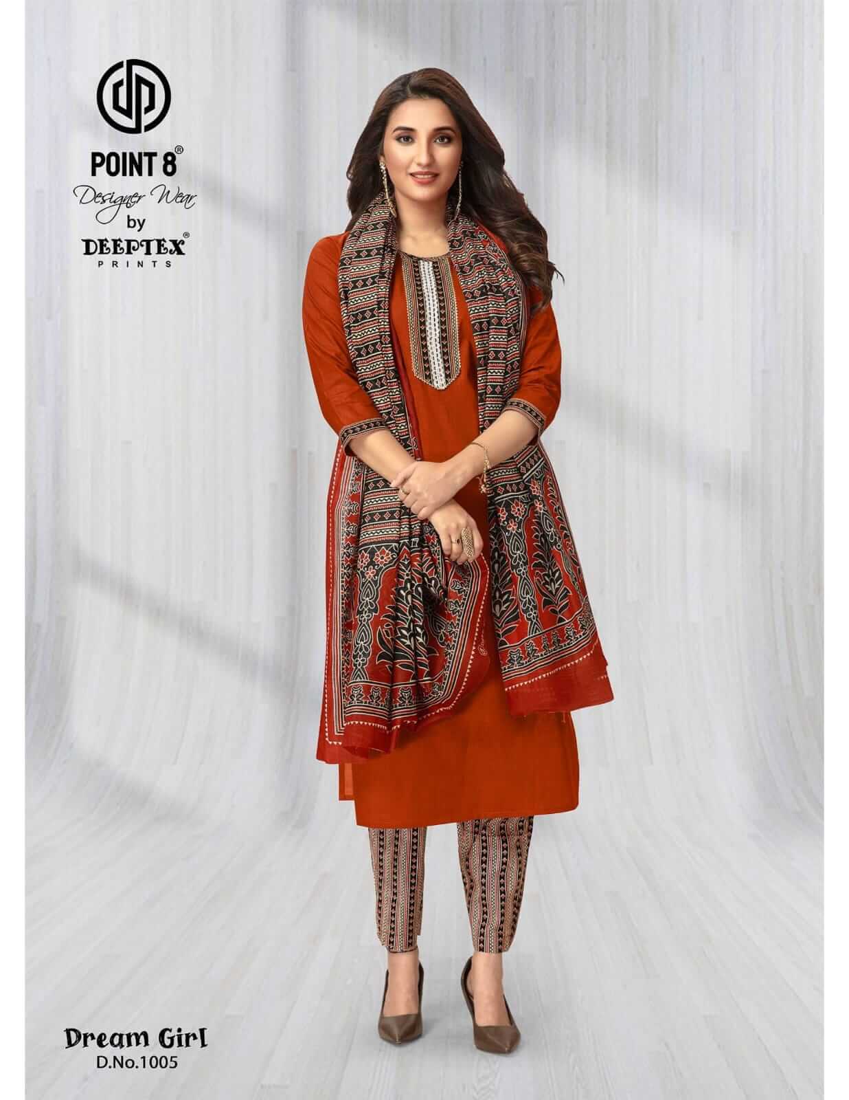 Deeptex Point 8 Dream Girl Vol 1 Cotton Readymade Dress Catalog collection 6