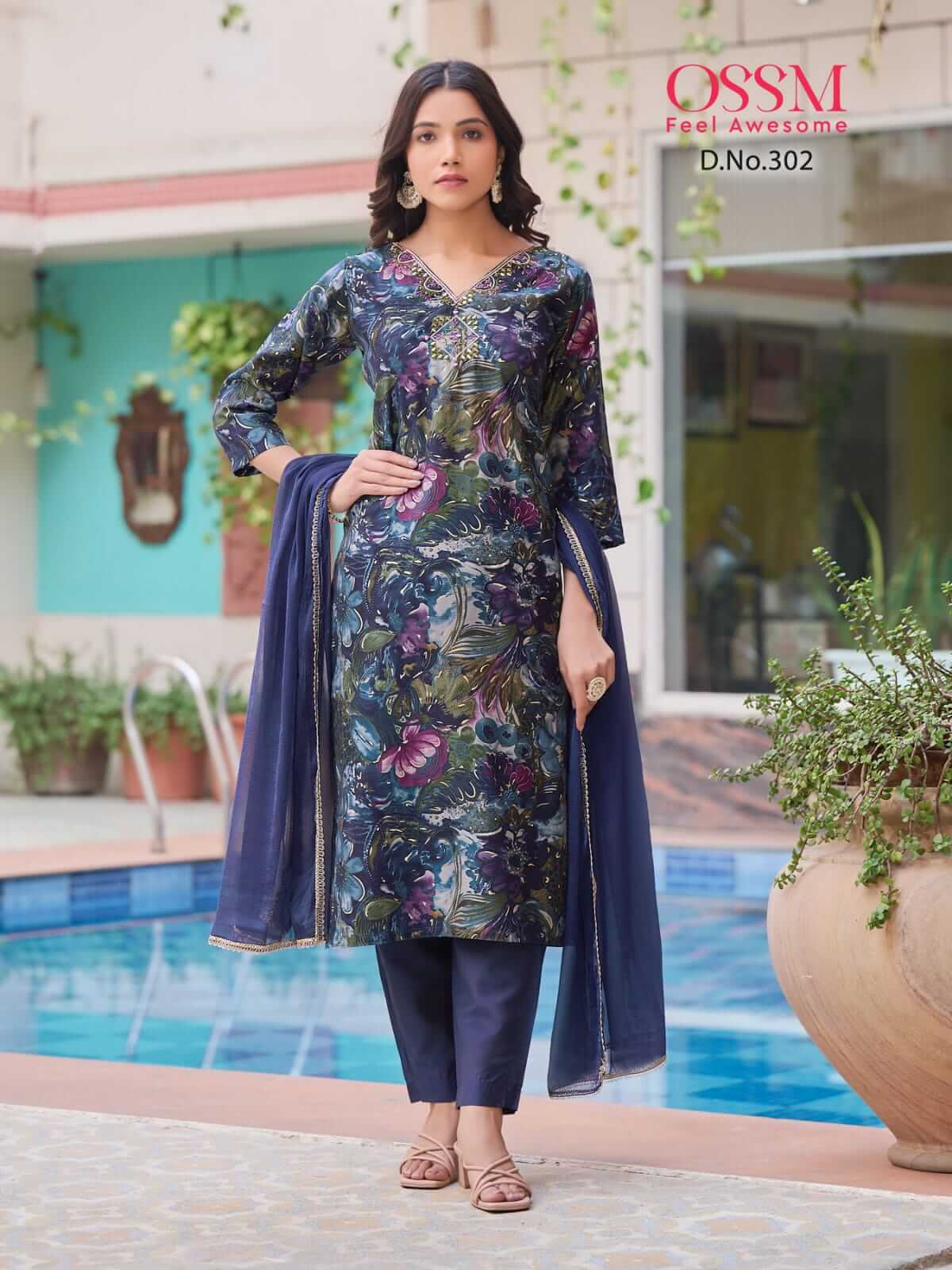 Ossm Muskan Vol 3 Printed Salwar Kameez Catalog collection 2