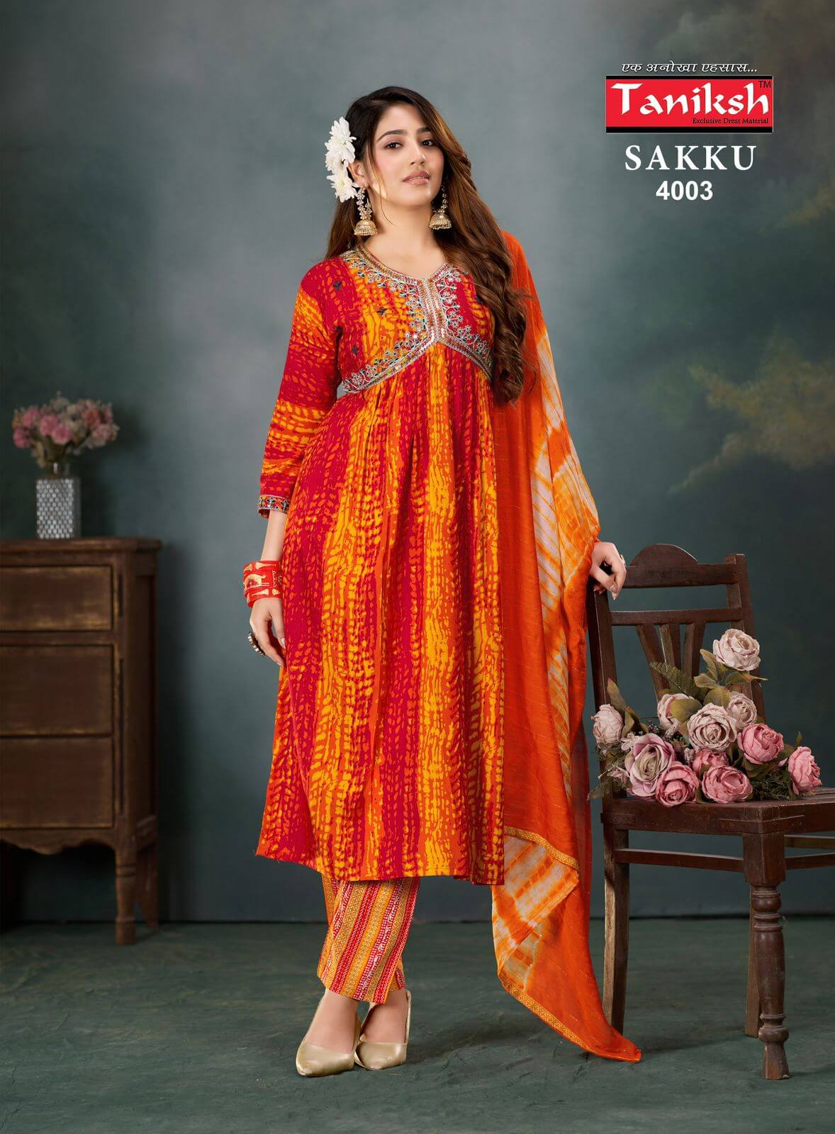 Taniksh Sakku Vol 4 Alia Cut Readymade Dress Catalog collection 1