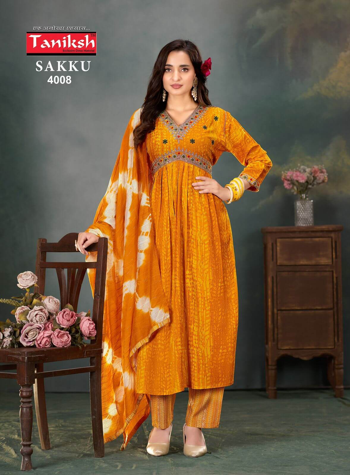 Taniksh Sakku Vol 4 Alia Cut Readymade Dress Catalog collection 7