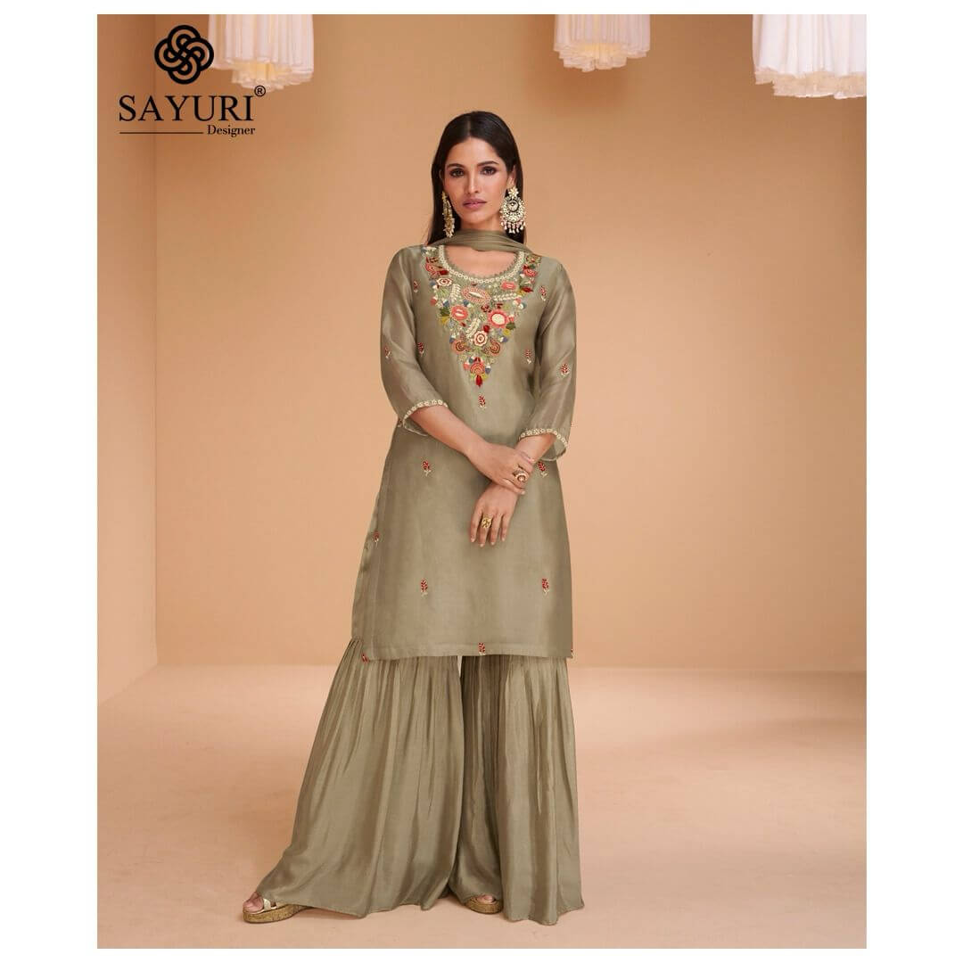 Sayuri Designer Chandni Designer Wedding Party Salwar Suits collection 1