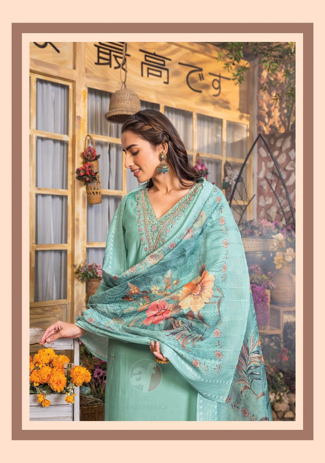 Anju Fabrics Shararat Vol 5 Designer Wedding Party Salwar Suits collection 7