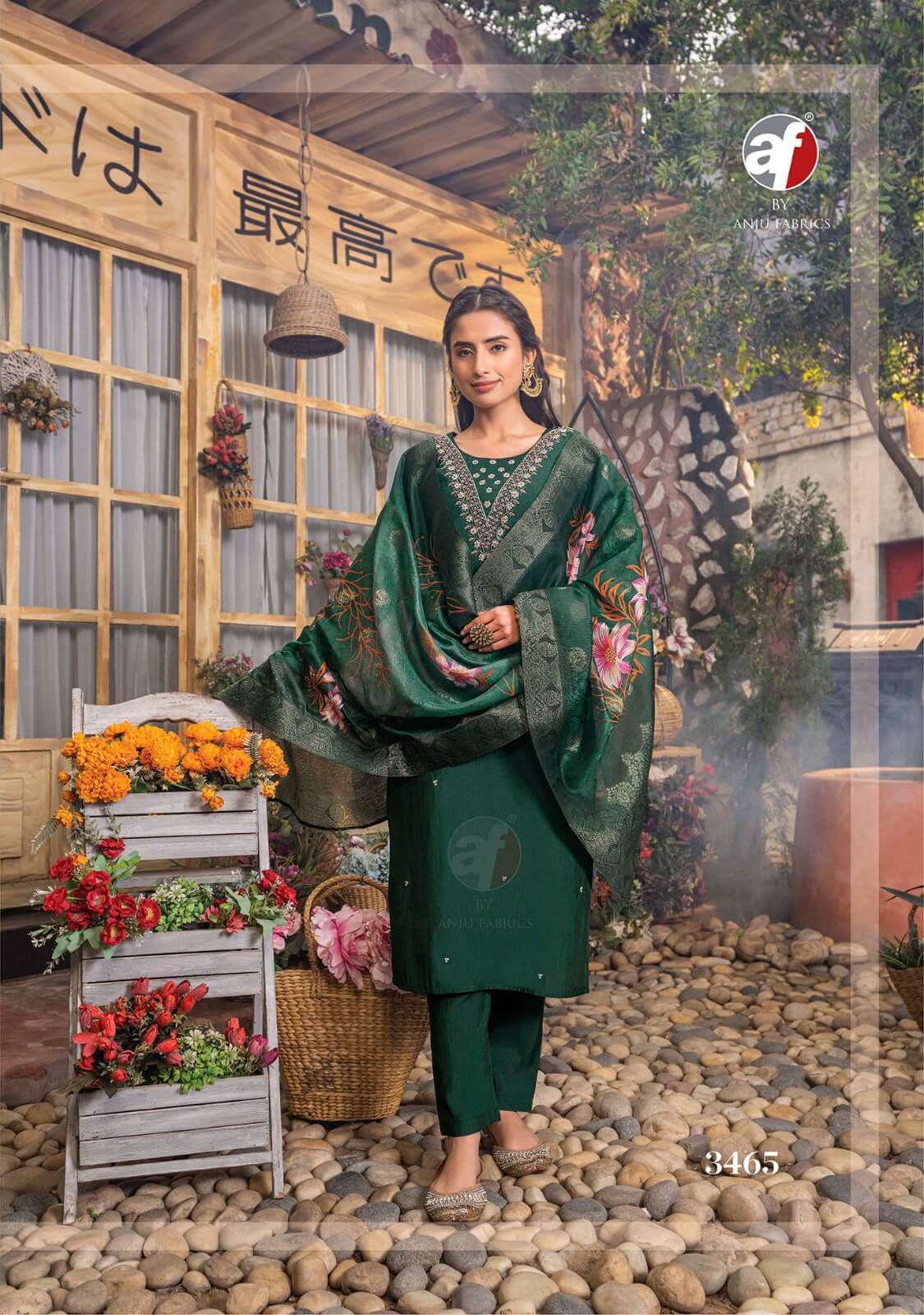 Anju Fabrics Shararat Vol 5 Designer Wedding Party Salwar Suits collection 2