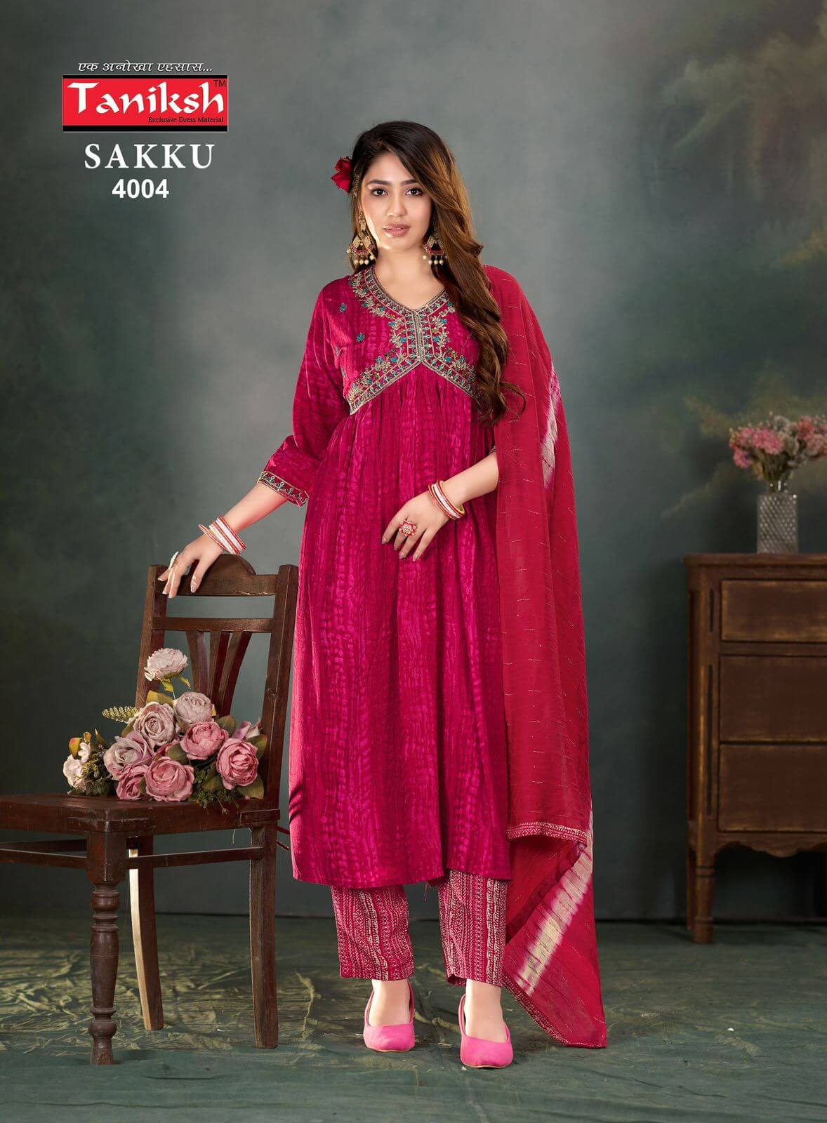 Taniksh Sakku Vol 4 Alia Cut Readymade Dress Catalog collection 3