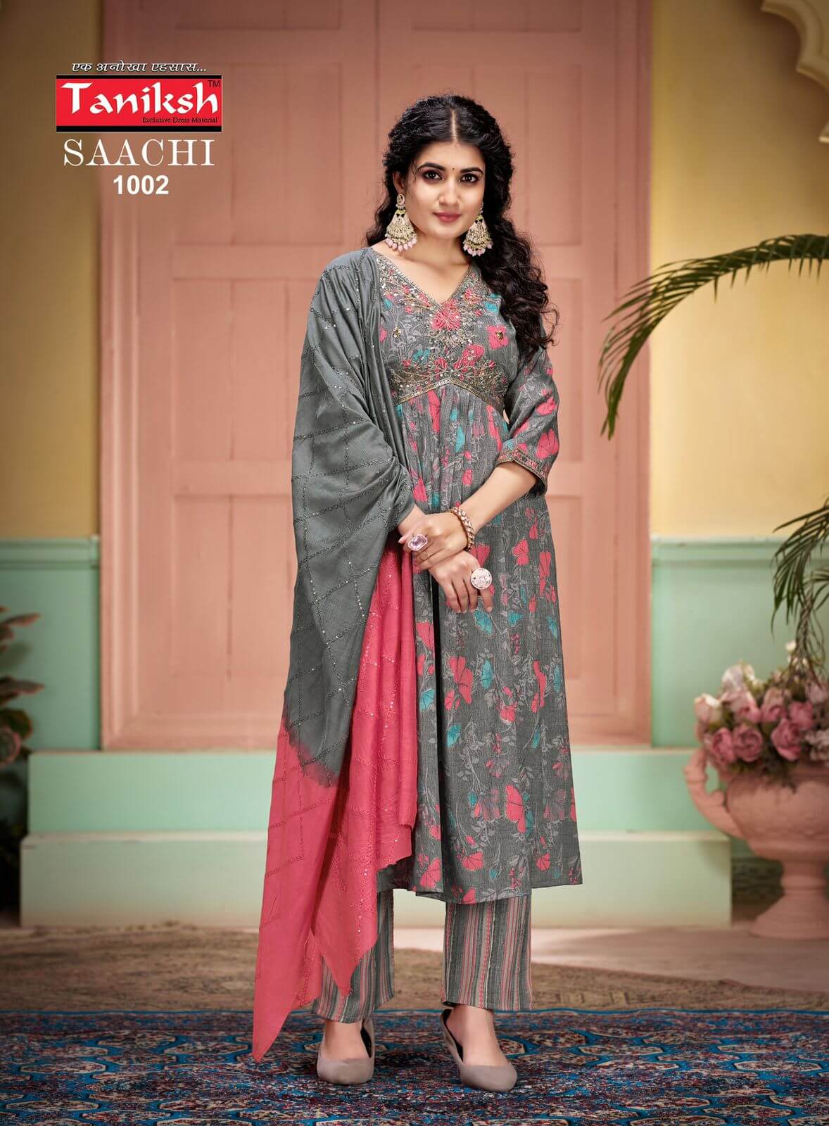Taniksh Saachi Vol 1 Aliya Cut Readymade Dress Catalog collection 2