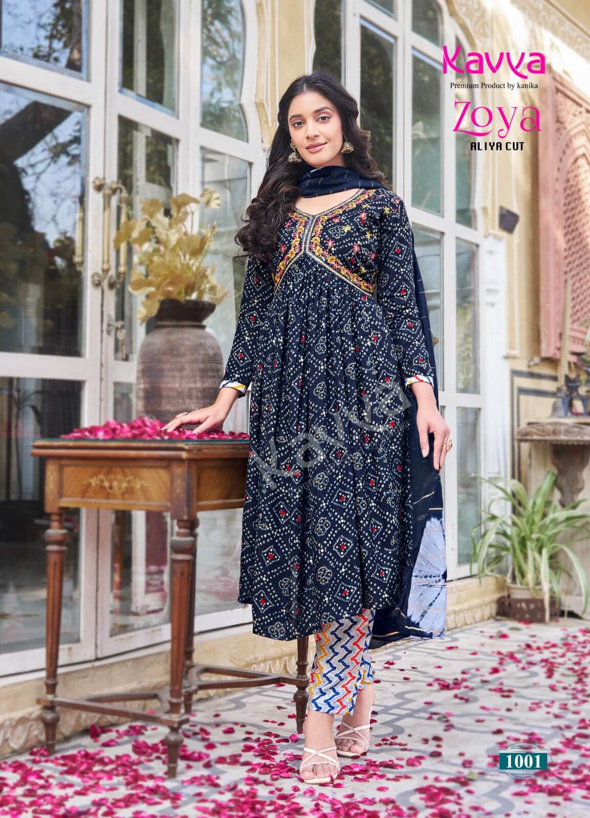 Kavya Zoya Vol 1 Aliya Cut Readymade Dress Catalog collection 6