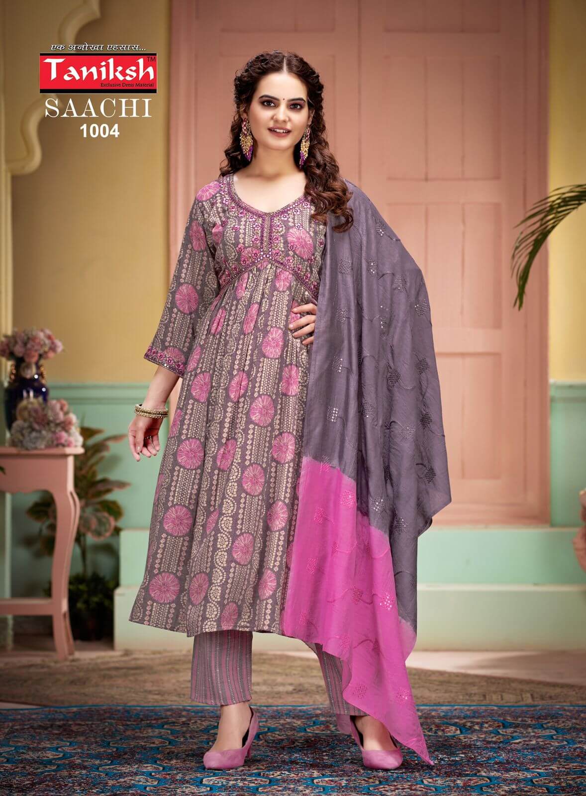 Taniksh Saachi Vol 1 Aliya Cut Readymade Dress Catalog collection 1