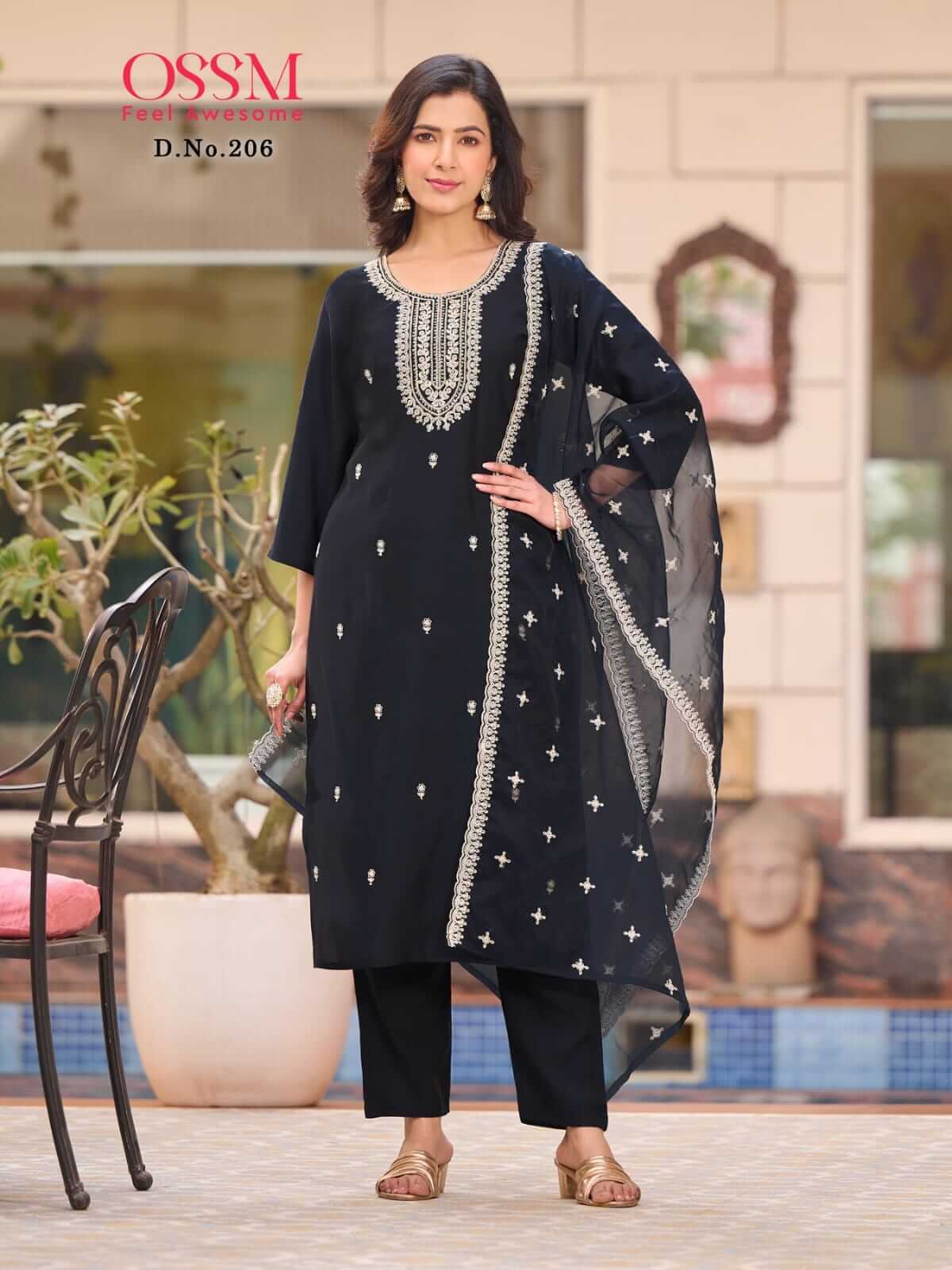 Ossm Festive Stories Vol 2 Embroidery Salwar Kameez Catalog collection 6