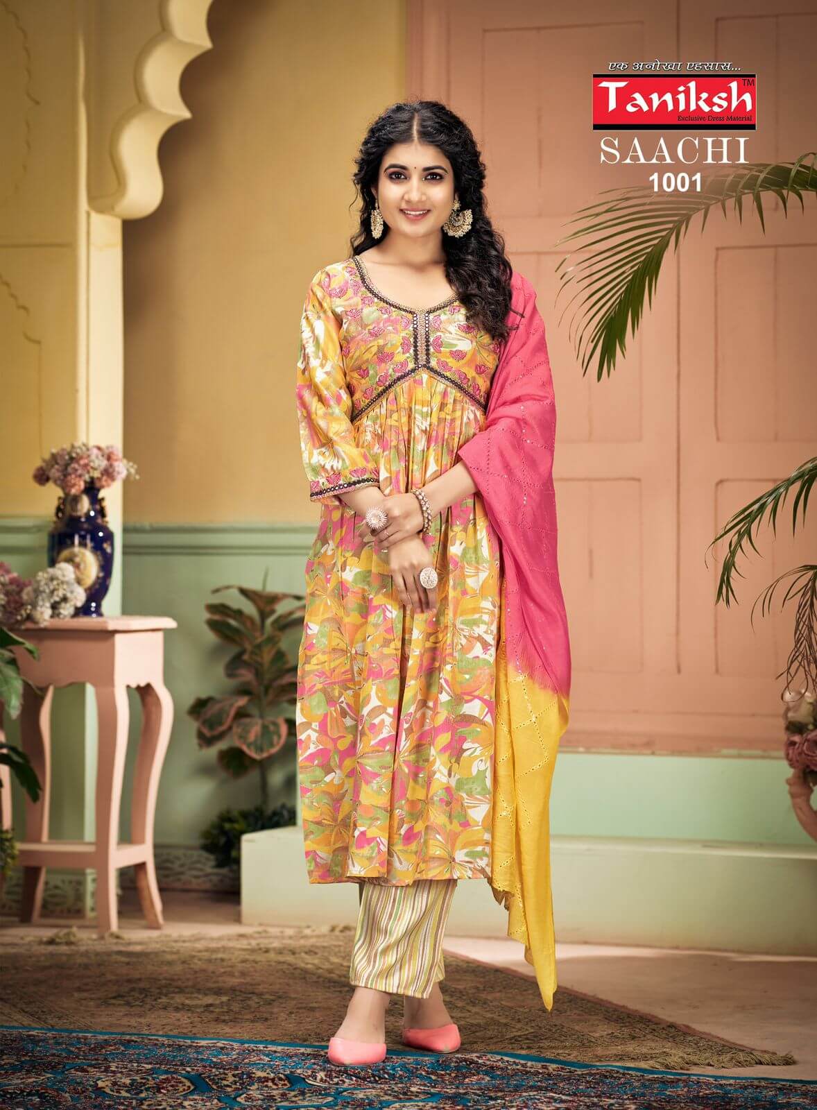 Taniksh Saachi Vol 1 Aliya Cut Readymade Dress Catalog collection 8