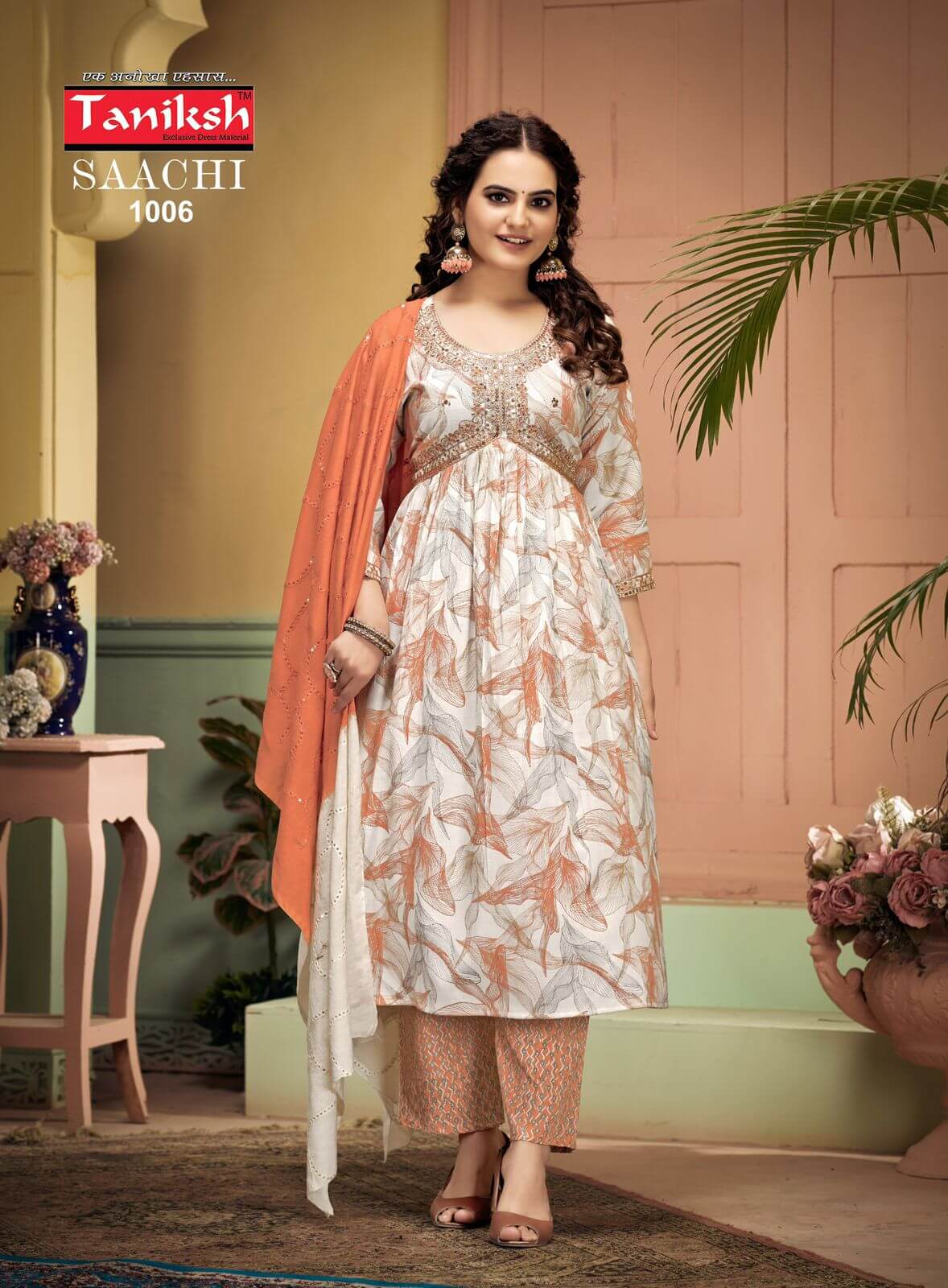 Taniksh Saachi Vol 1 Aliya Cut Readymade Dress Catalog collection 5