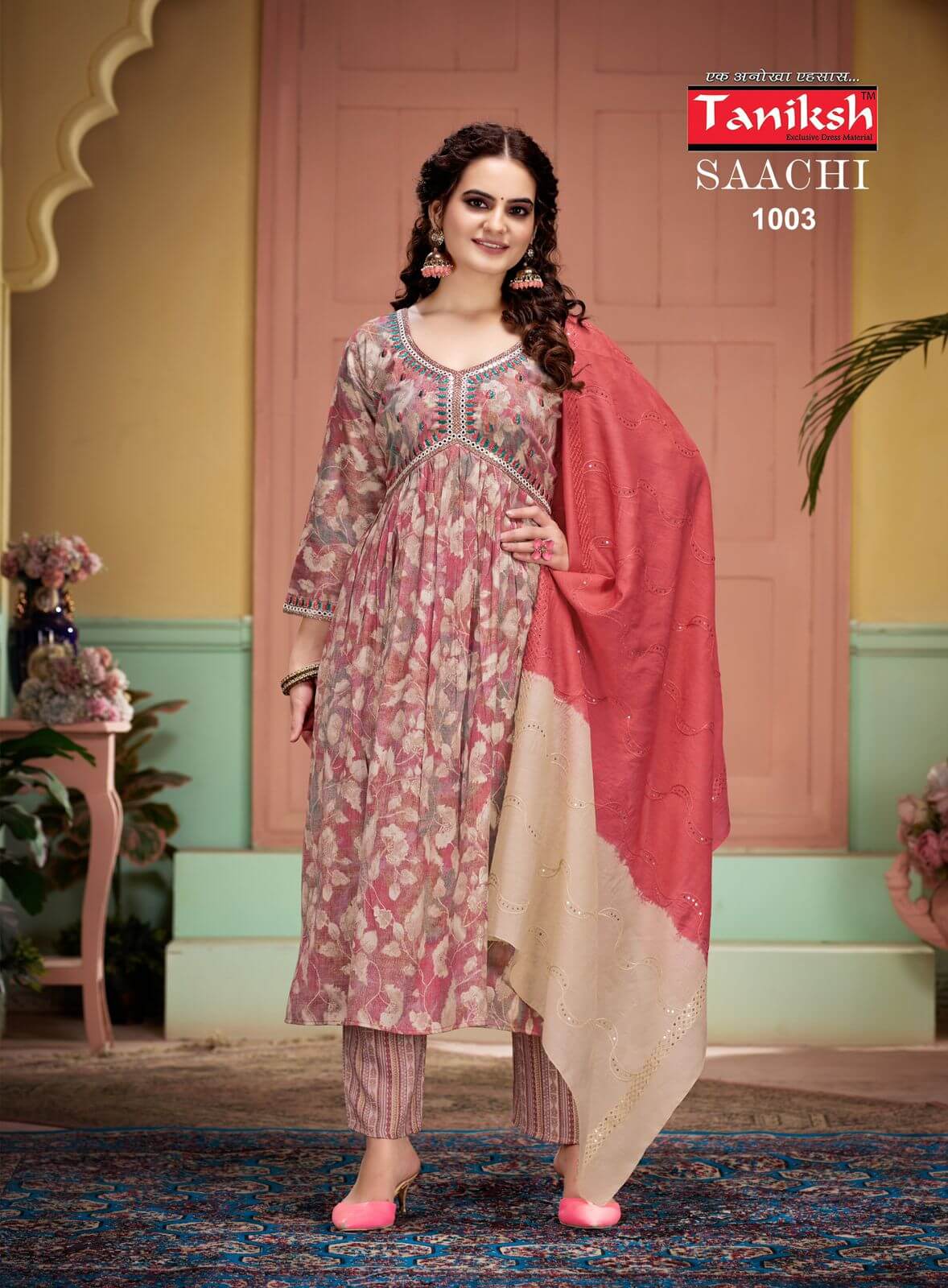 Taniksh Saachi Vol 1 Aliya Cut Readymade Dress Catalog collection 3