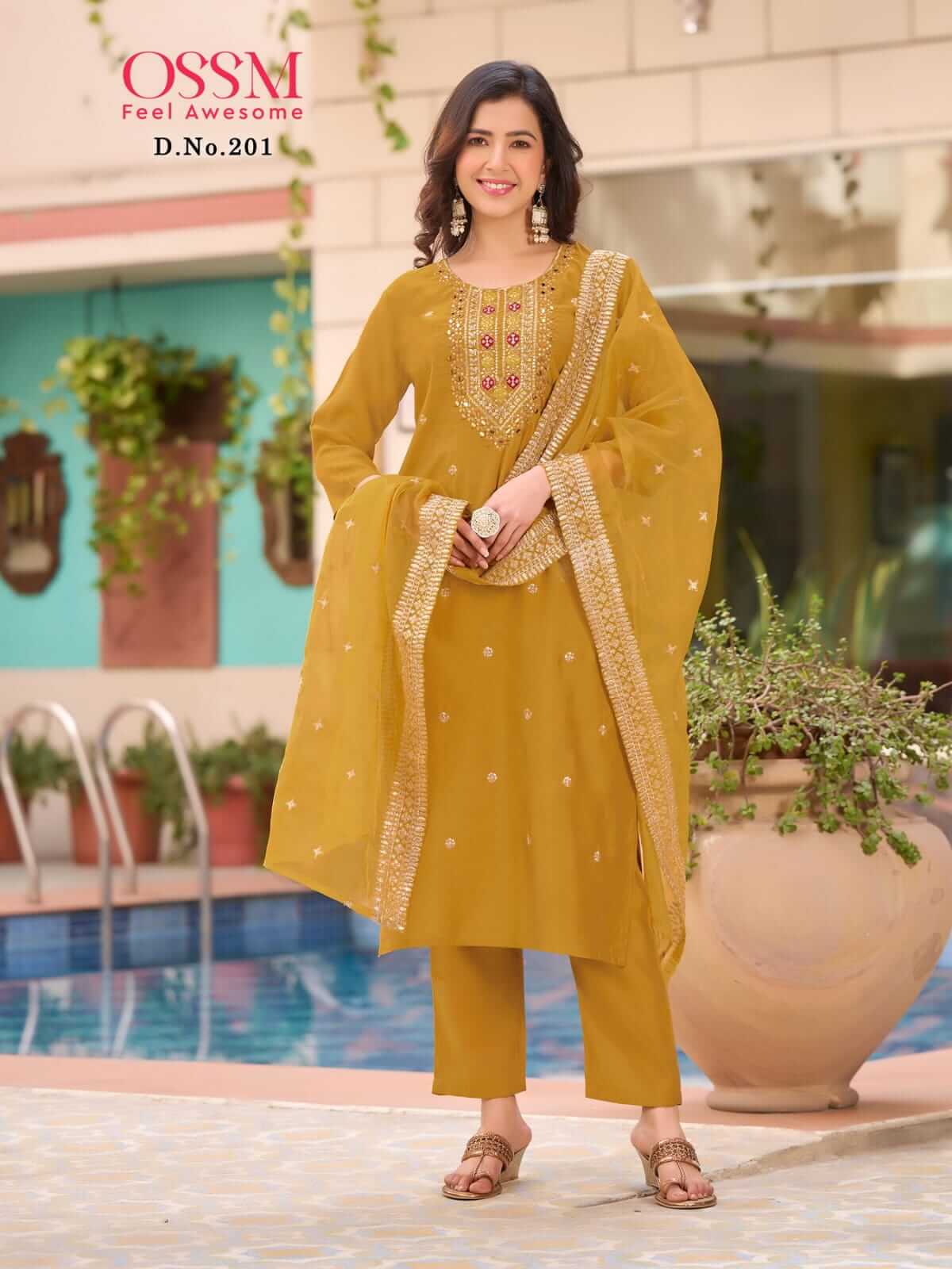 Ossm Festive Stories Vol 2 Embroidery Salwar Kameez Catalog collection 1