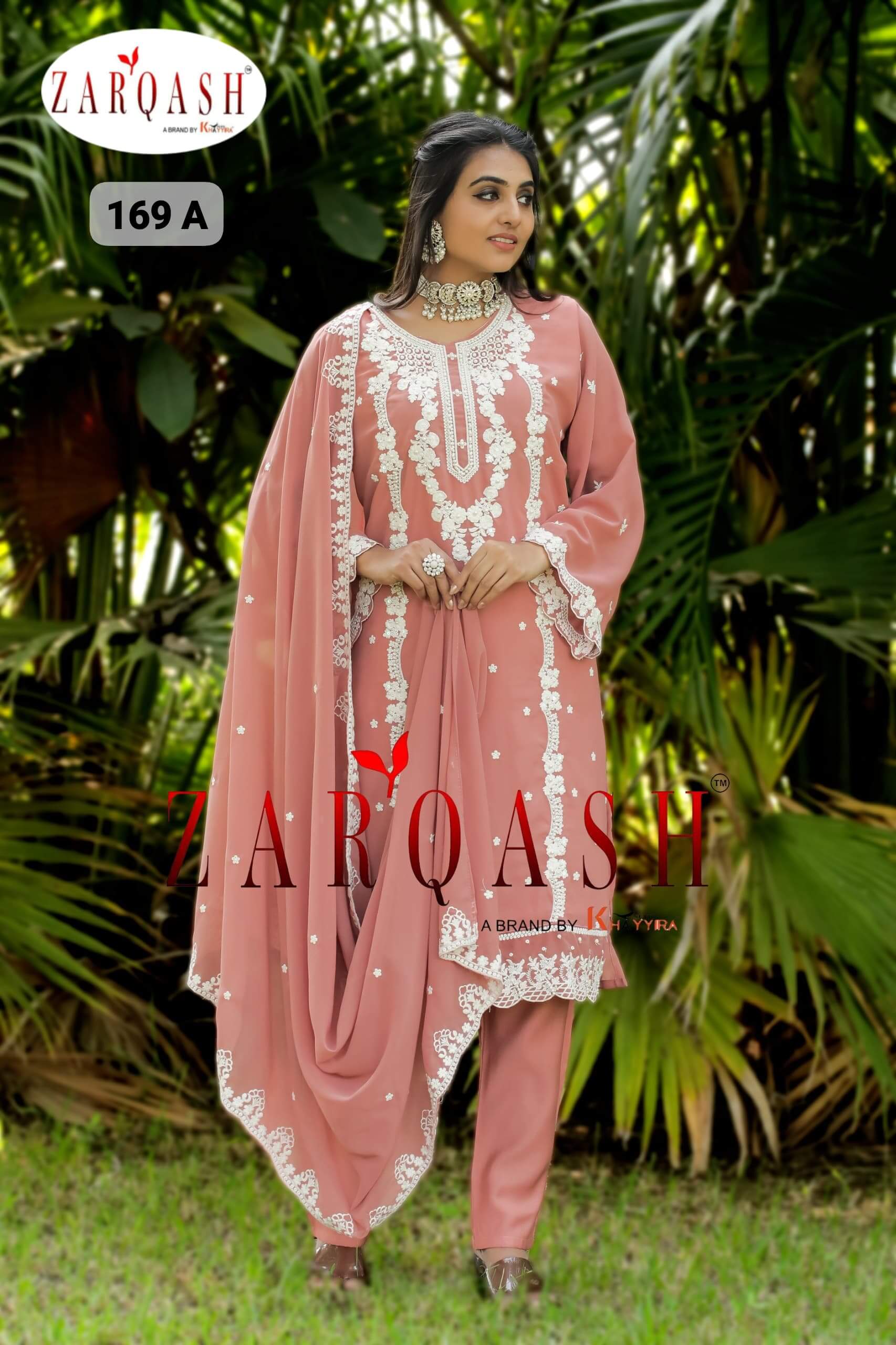 Zarqash Georgette Pakistani Suits Catalog collection 4